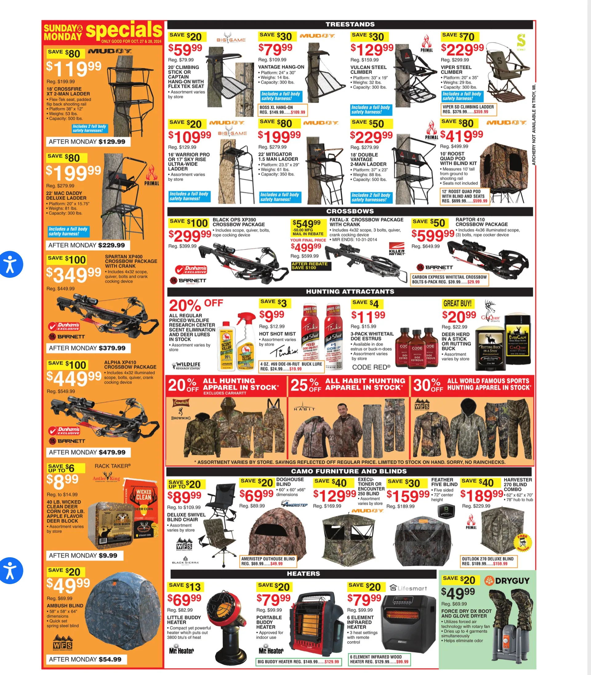 Weekly ad Dunham's Sports sales from October 26 to October 31 2024 - Page 7