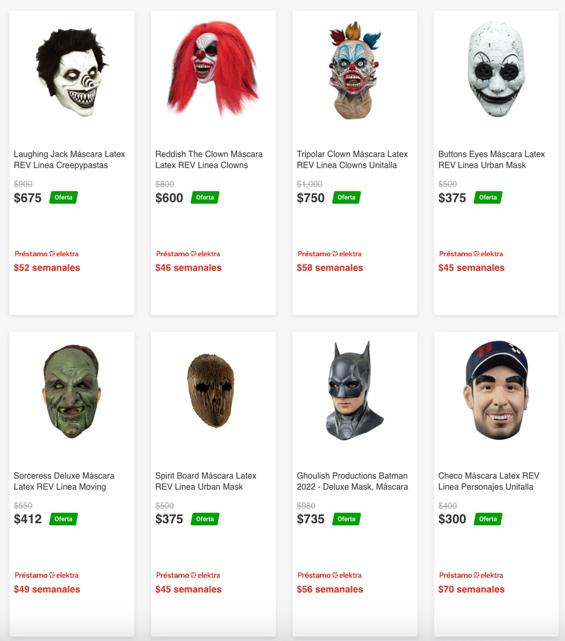 Catálogo de Elektra ofertas de Halloween: Disfraces y máscaras 5 de octubre al 22 de octubre 2024 - Pagina 7