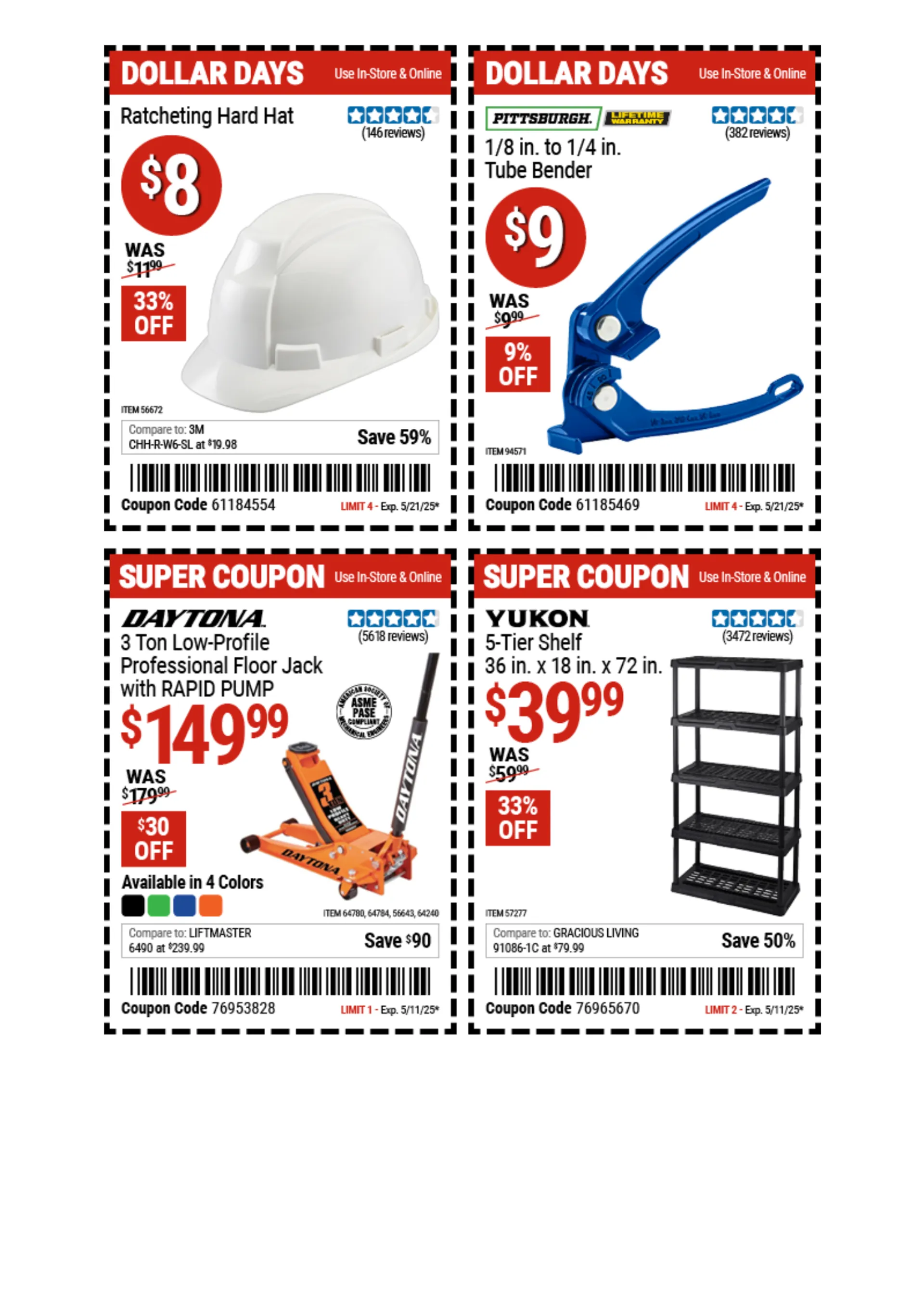 Weekly ad Coupons and Instant Savings  from May 8 to May 22 2025 - Page 7