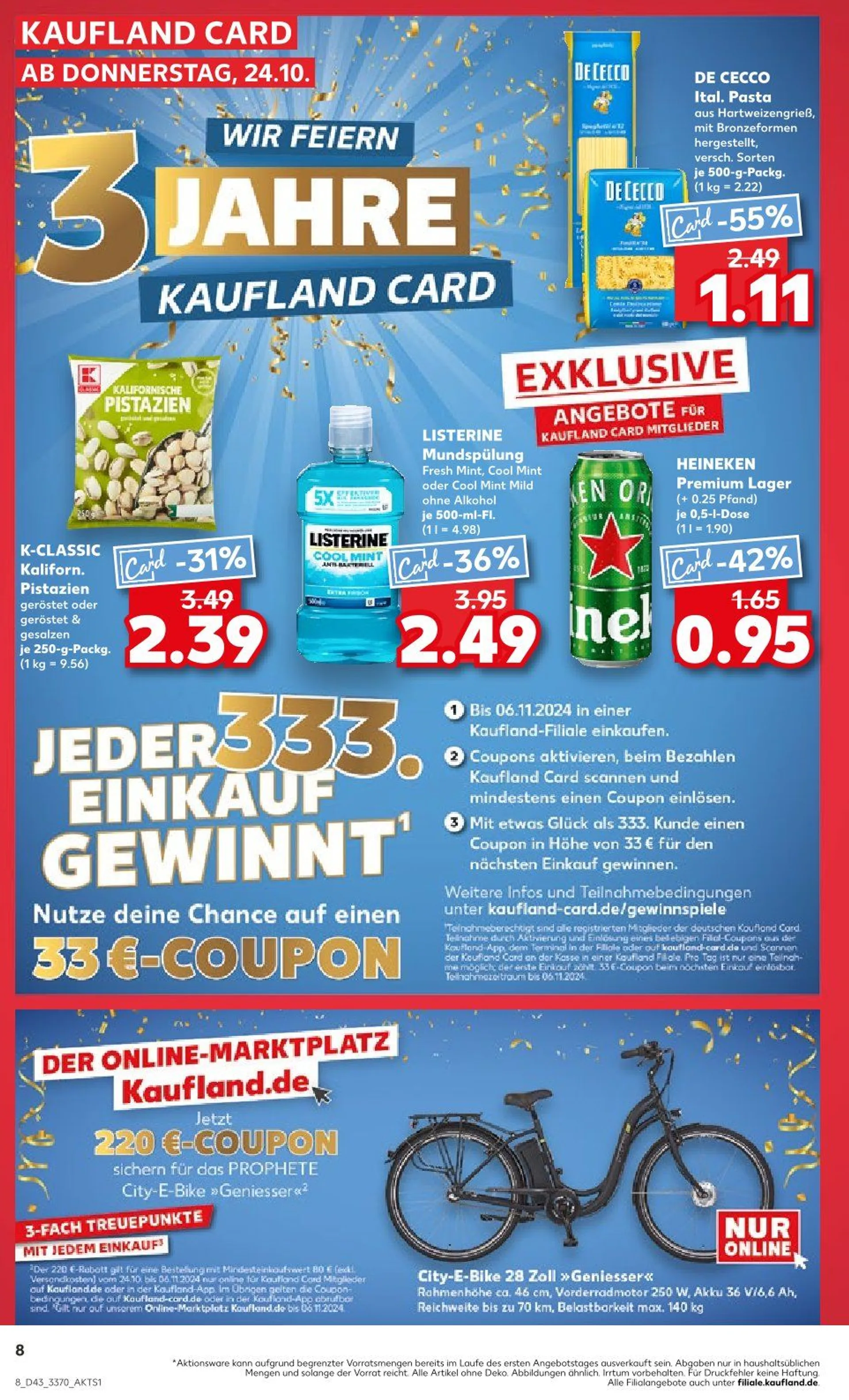 Kaufland Prospekts von 24. Oktober bis 30. Oktober 2024 - Prospekt seite 8