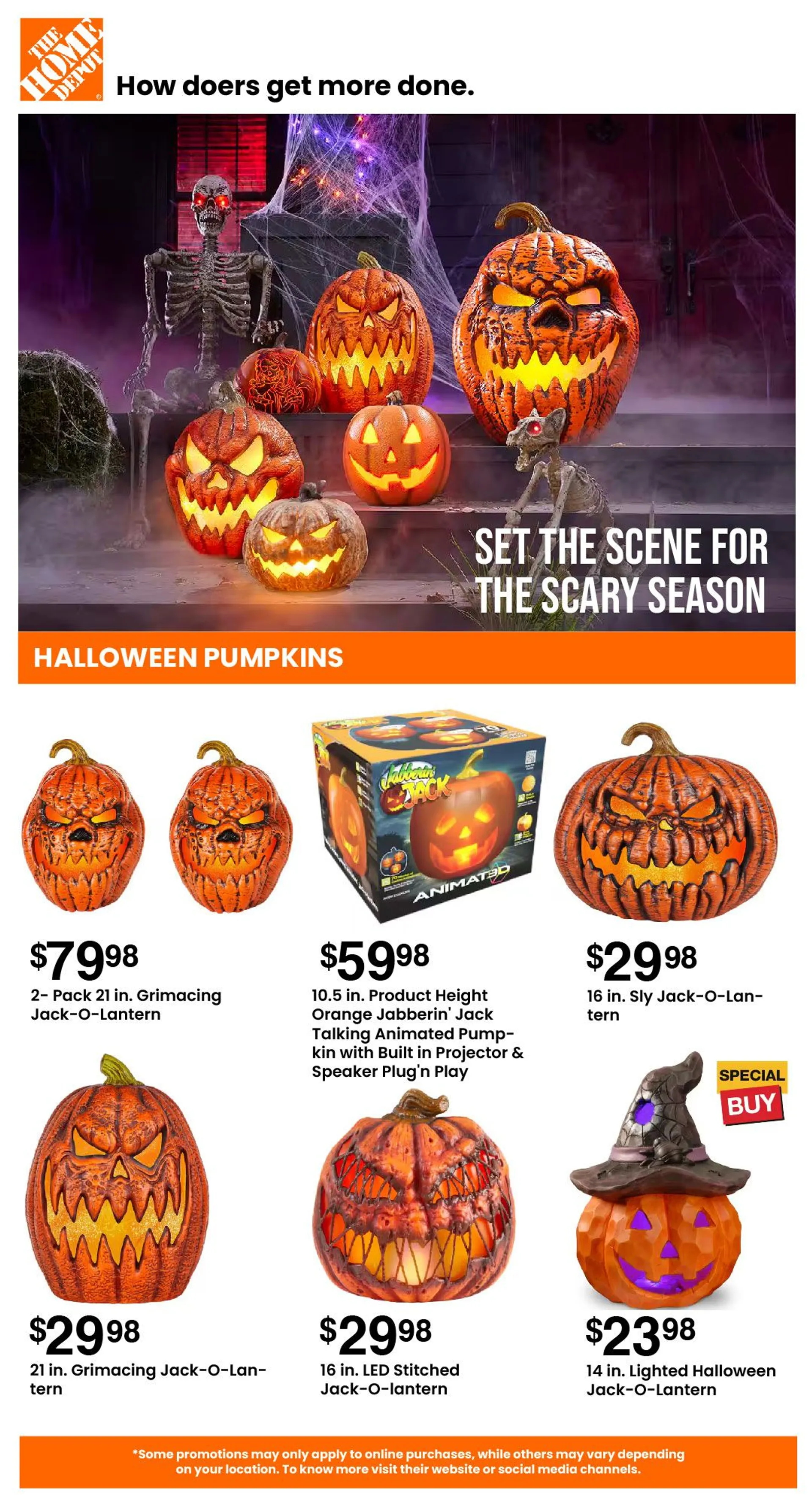 Weekly ad The Home Depot Halloween Big Discounts from September 13 to October 14 2024 - Page 7