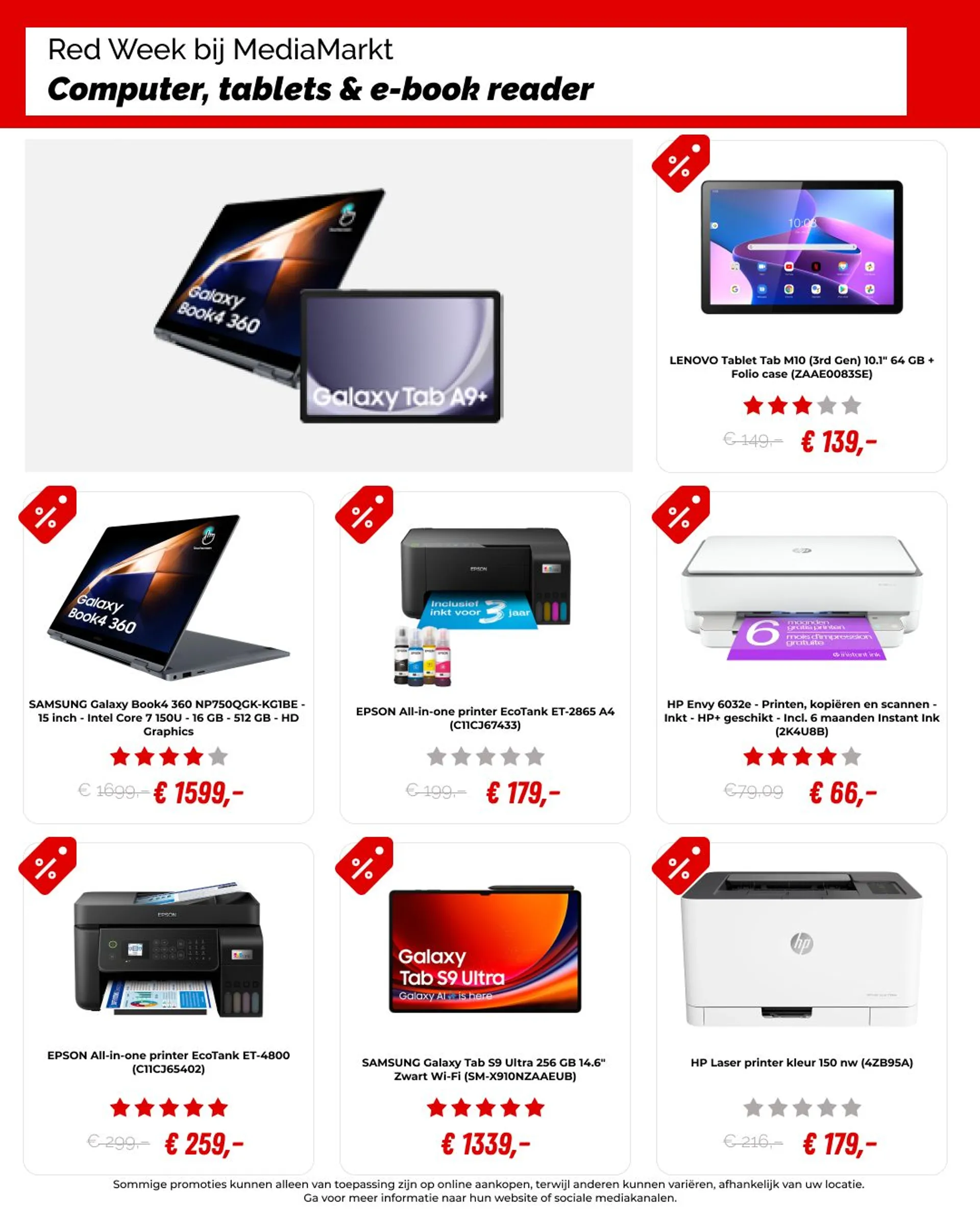 Speciale promoties van MediaMarkt van 5 september tot 19 september 2024 - folder pagina 7