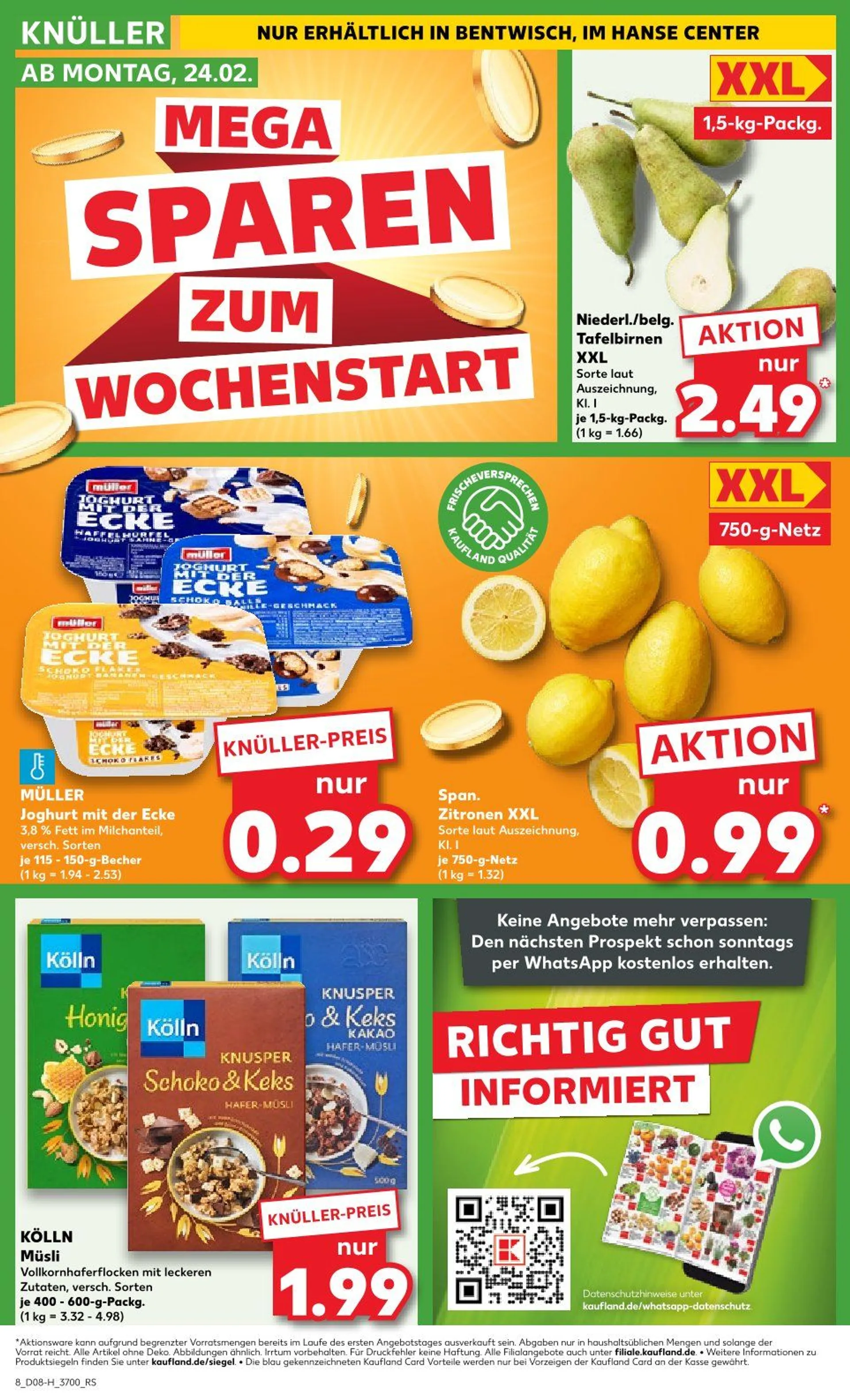 Kaufland Prospekt von 20. Februar bis 26. Februar 2025 - Prospekt seite 8