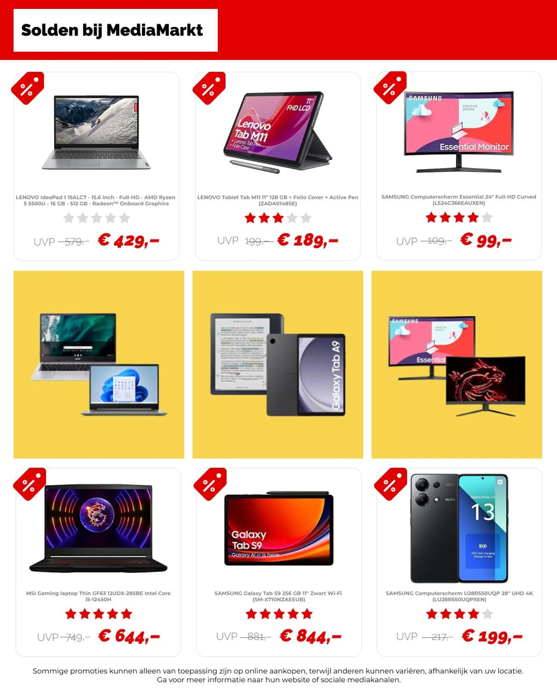 SPECIALE PROMOTIES VAN MEDIAMARKT van 23 juli tot 6 augustus 2024 - folder pagina 7