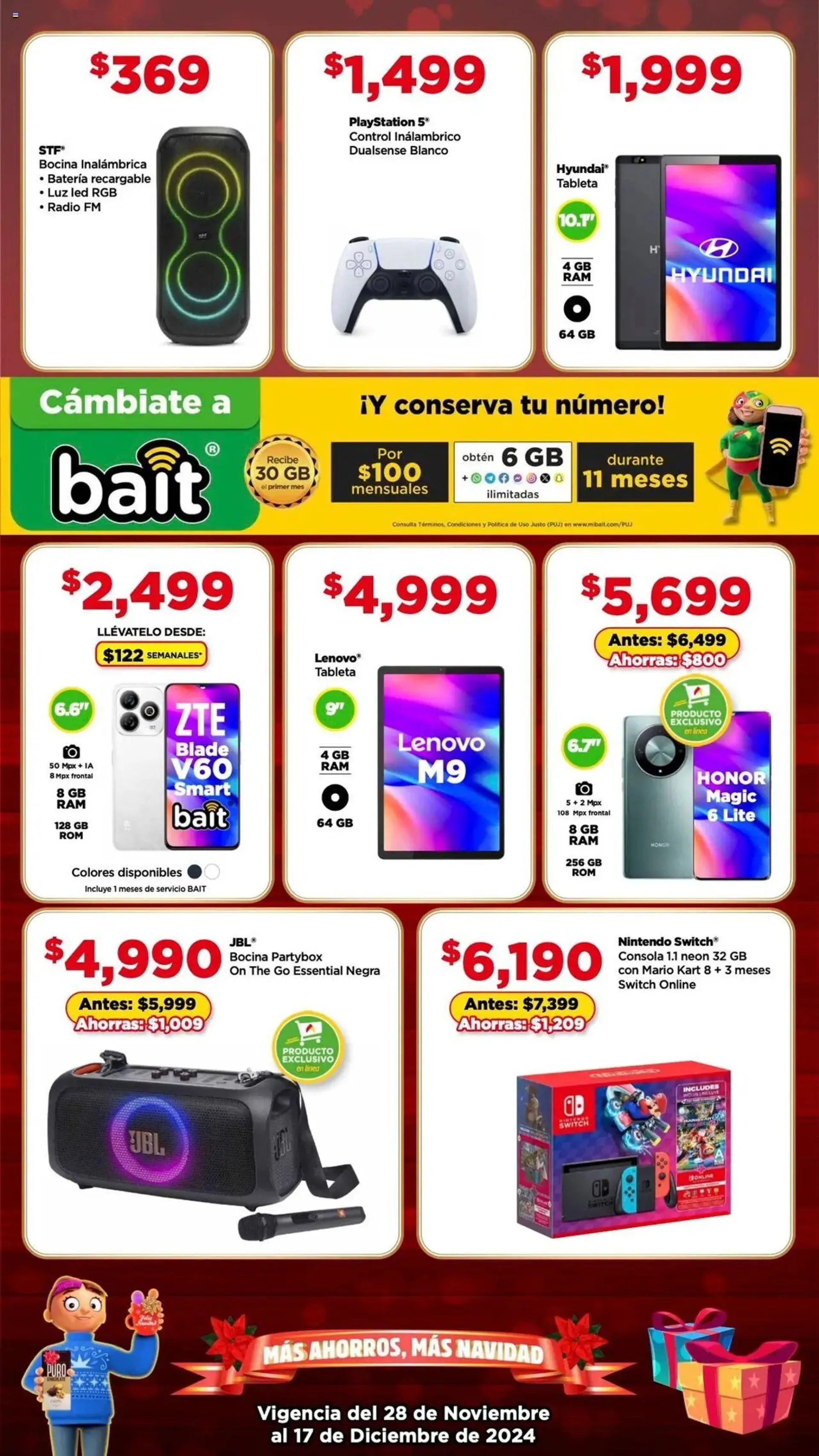 Catálogo de Ofertas de Navidad en Bodega Aurrera 28 de noviembre al 17 de diciembre 2024 - Pagina 7