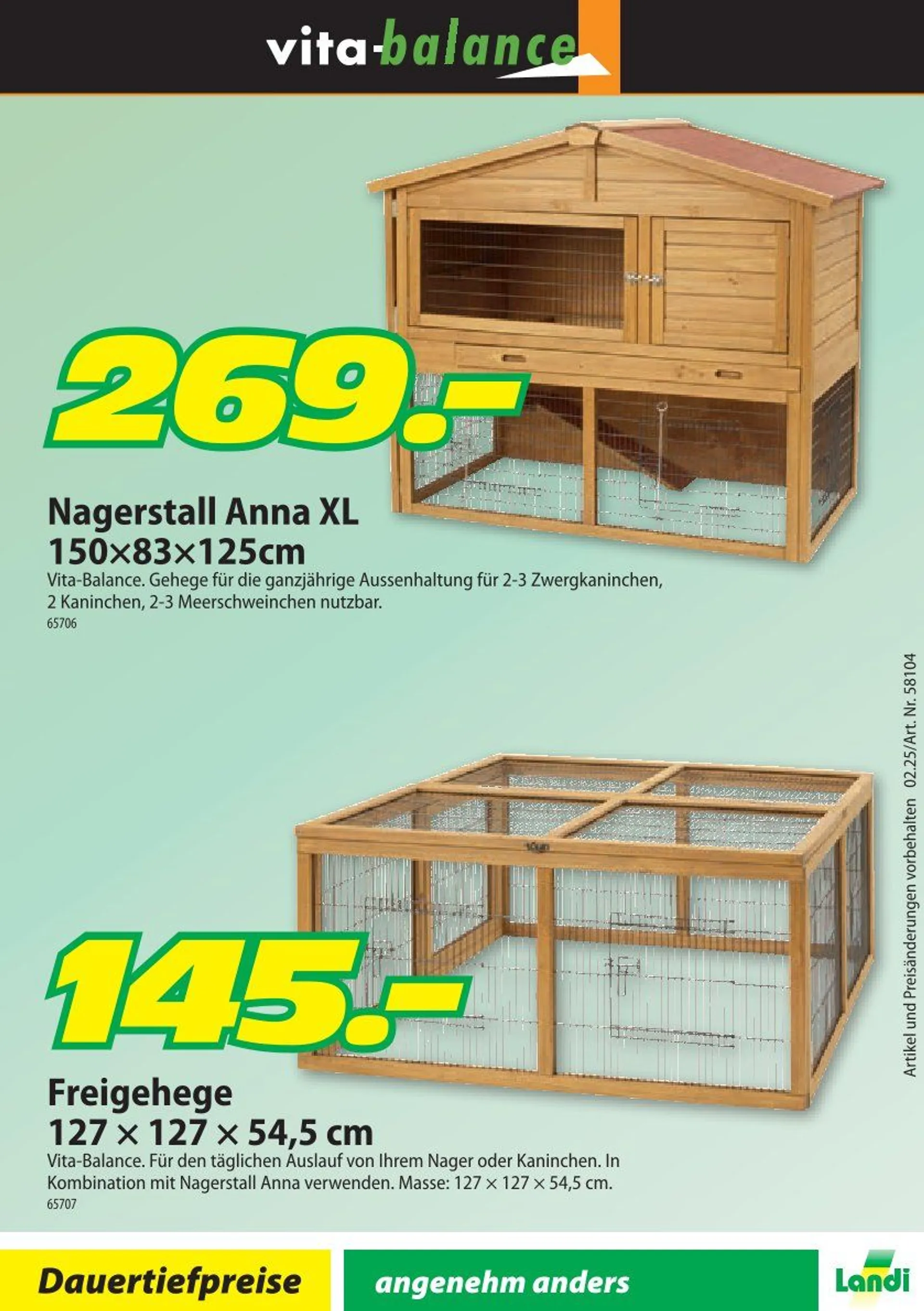 LANDI - Nager / Vita-Balance von 13. Januar bis 31. Dezember 2025 - Prospekt seite  8