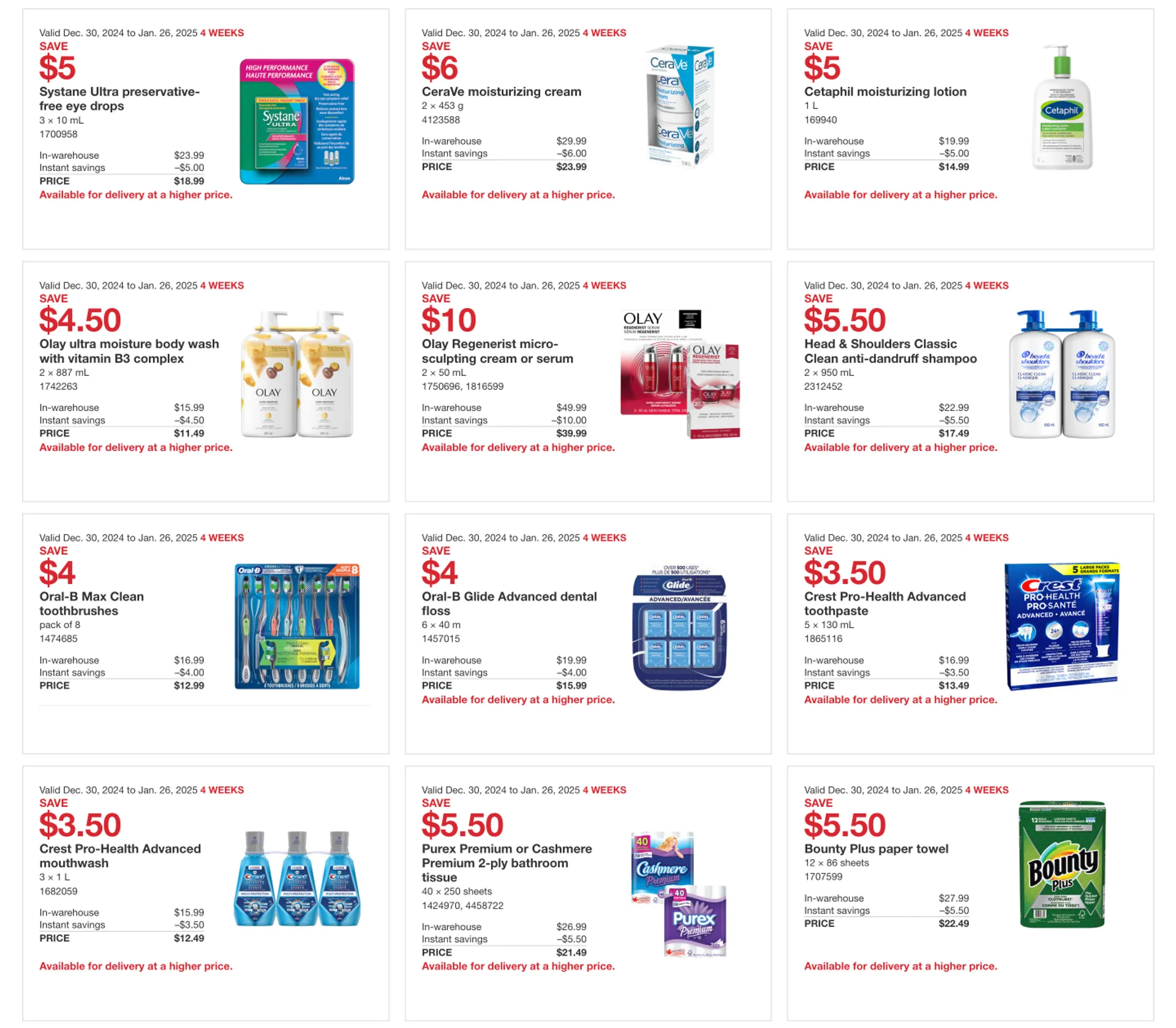 Costco Weekly deals! from January 7 to January 15 2025 - flyer page 7