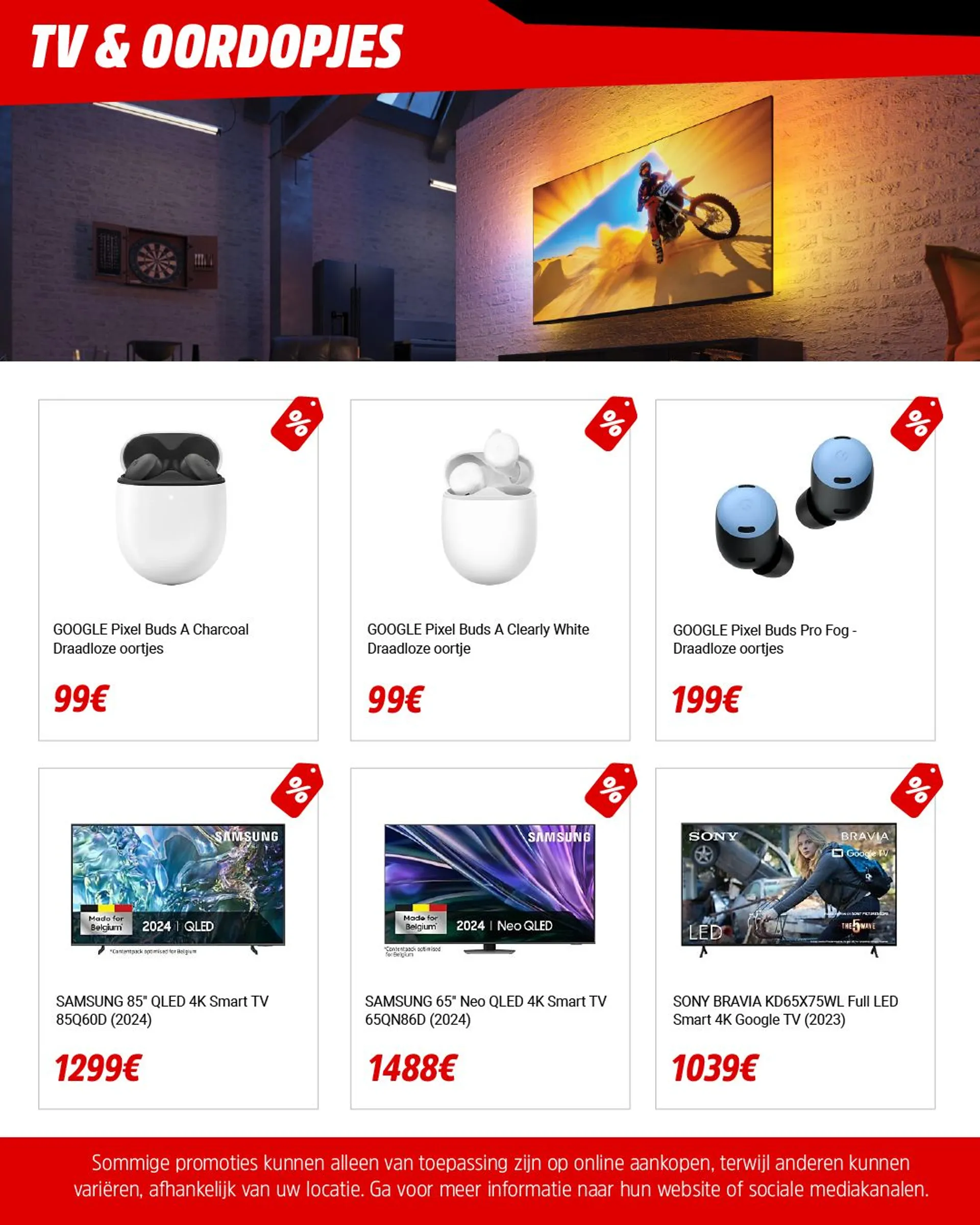 Speciale promoties van MediaMarkt van 22 oktober tot 5 november 2024 - folder pagina 7