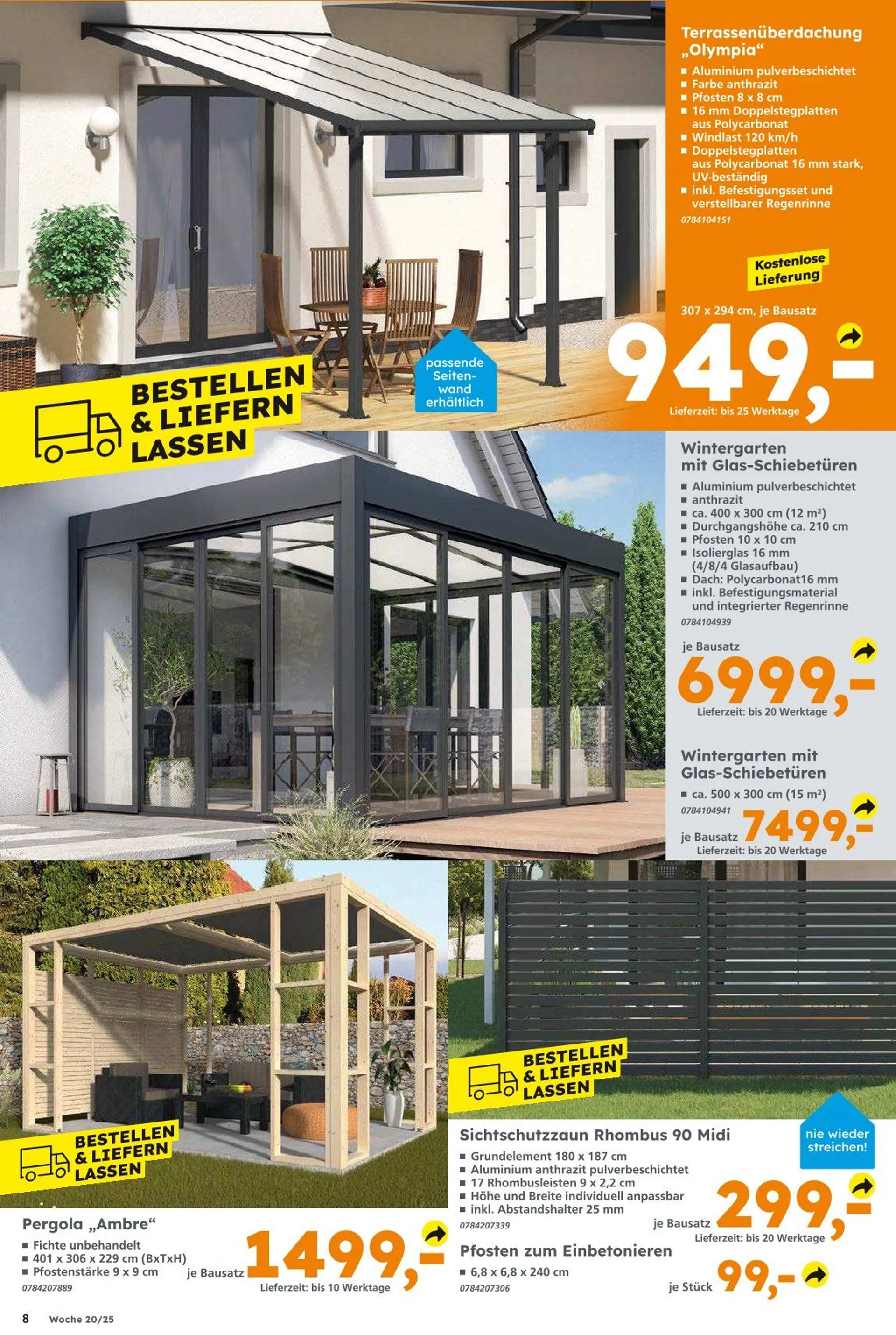 Globus Baumarkt Prospekt von 11. Mai bis 17. Mai 2025 - Prospekt seite 8