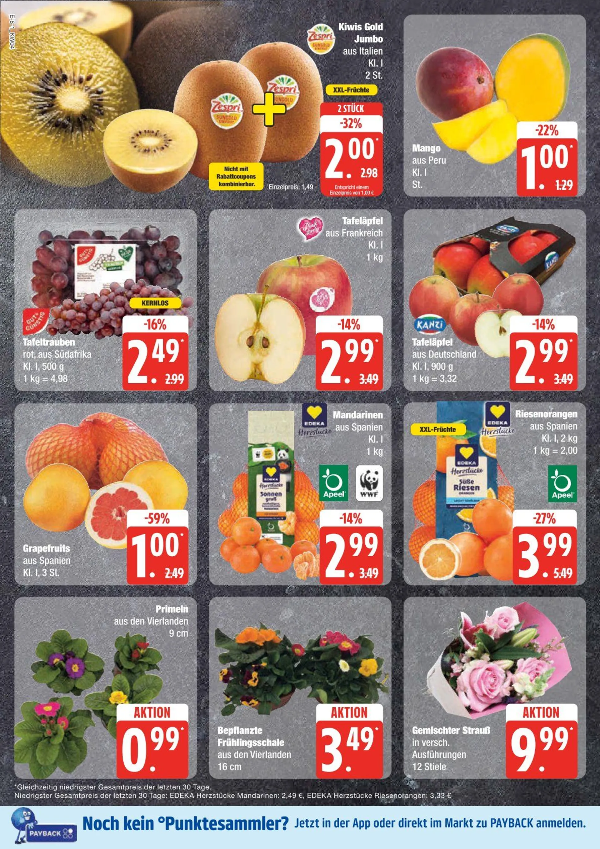 Edeka Prospekt von 21. Januar bis 25. Januar 2025 - Prospekt seite 8