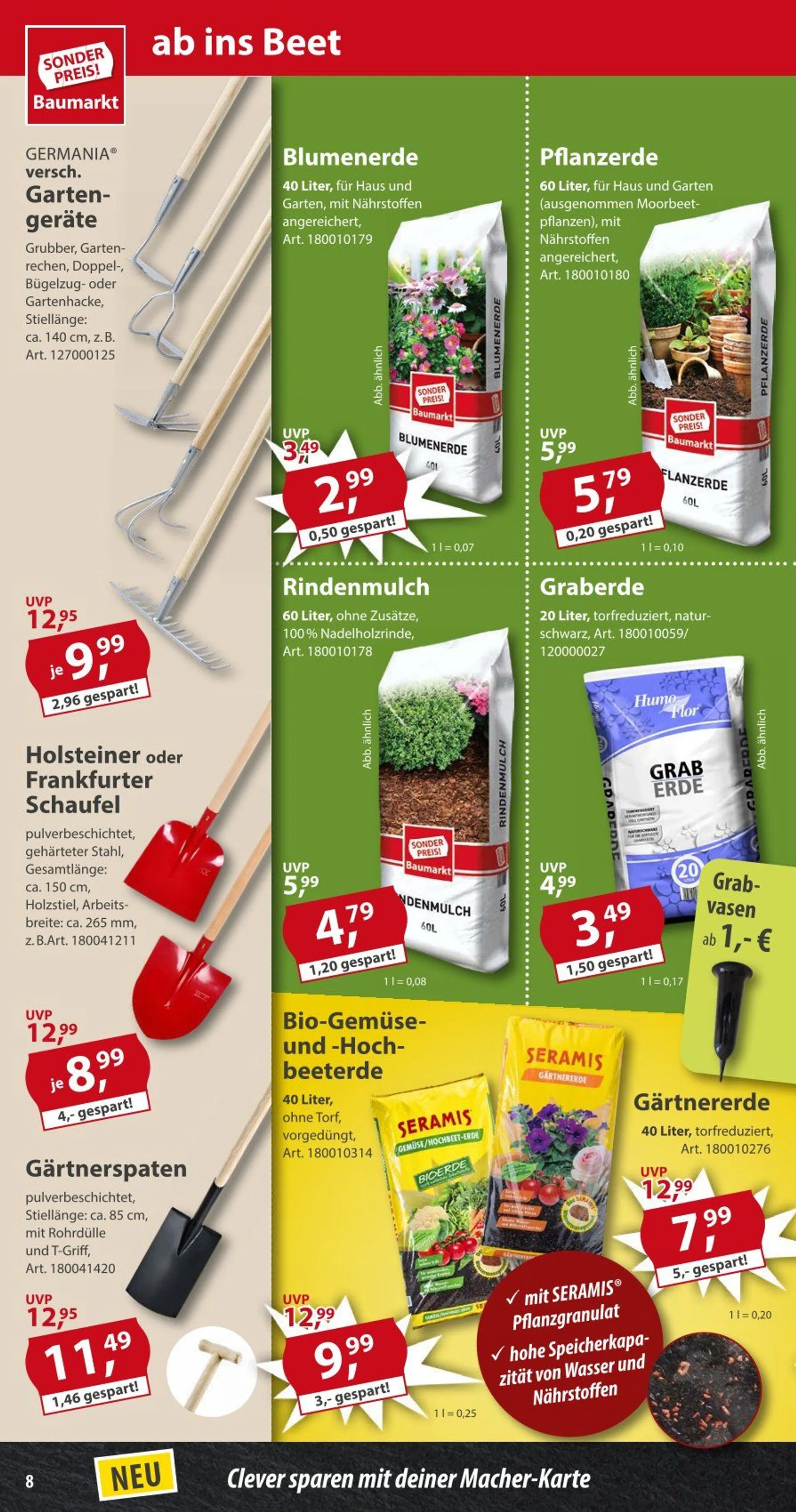 Sonderpreis-Baumarkt Prospekte von 20. Februar bis 21. Februar 2025 - Prospekt seite 8