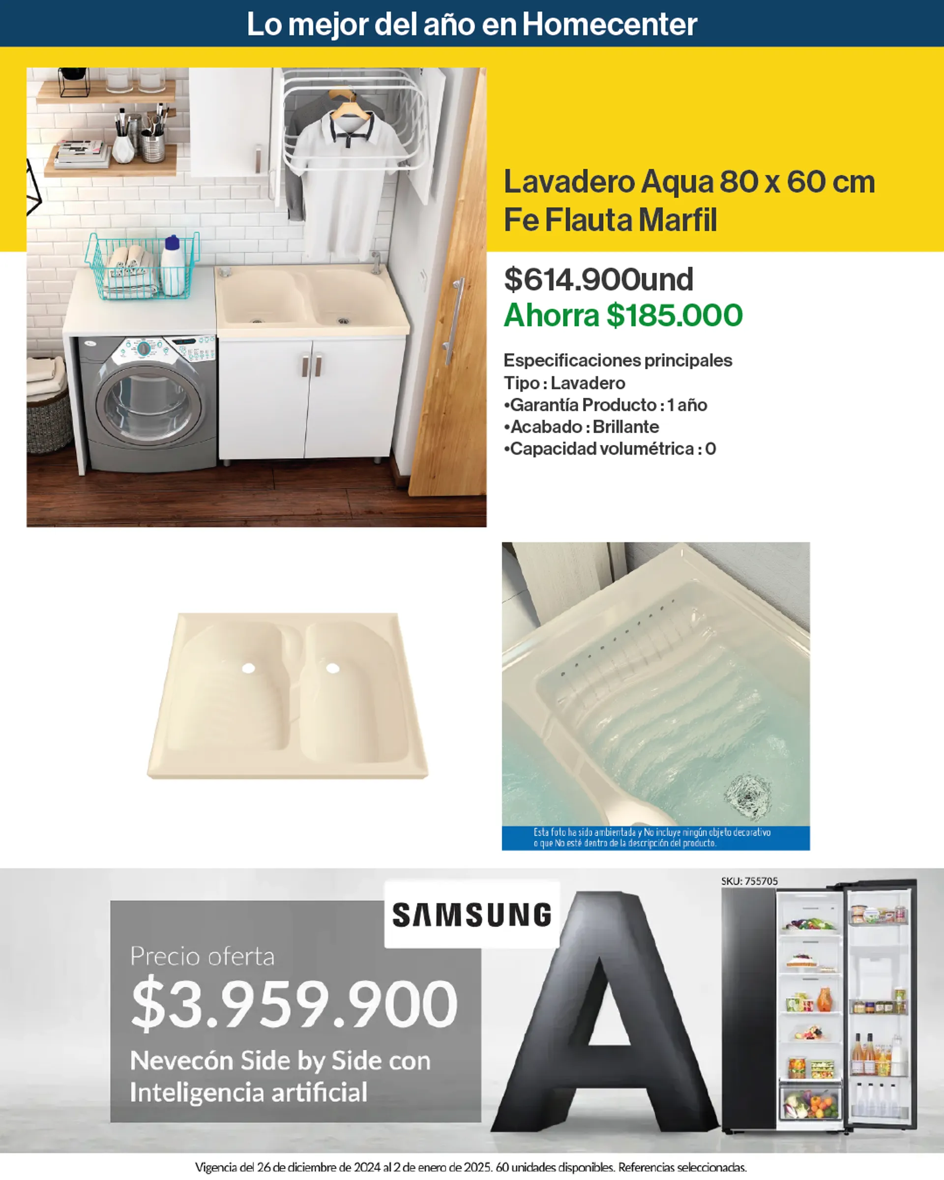 Catalogo de Homecenter Ofertas semanale 27 de diciembre al 10 de enero 2025 - Pag 6