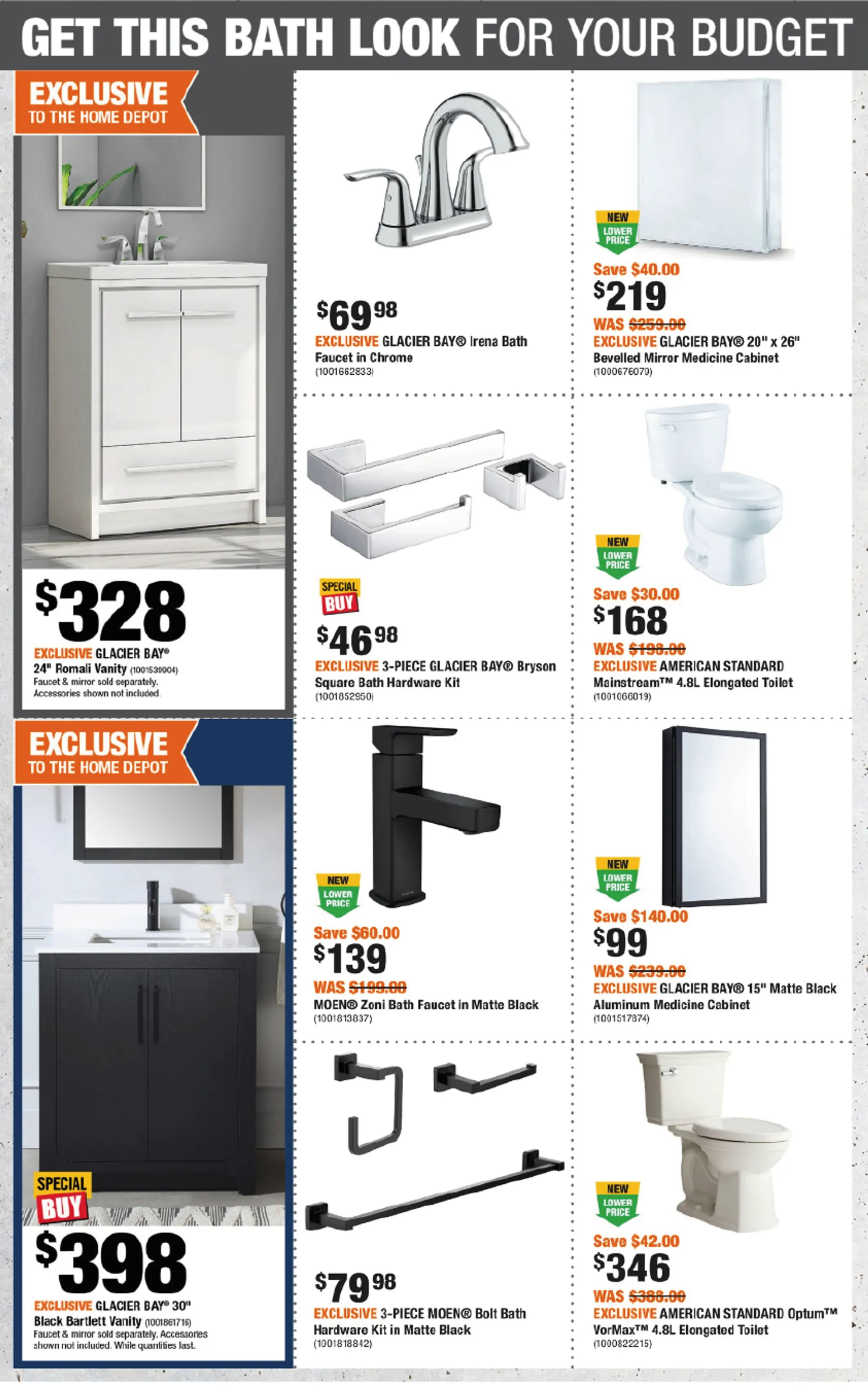 The Home Depot Clearance Sale from August 22 to August 28 2024 - flyer page 7