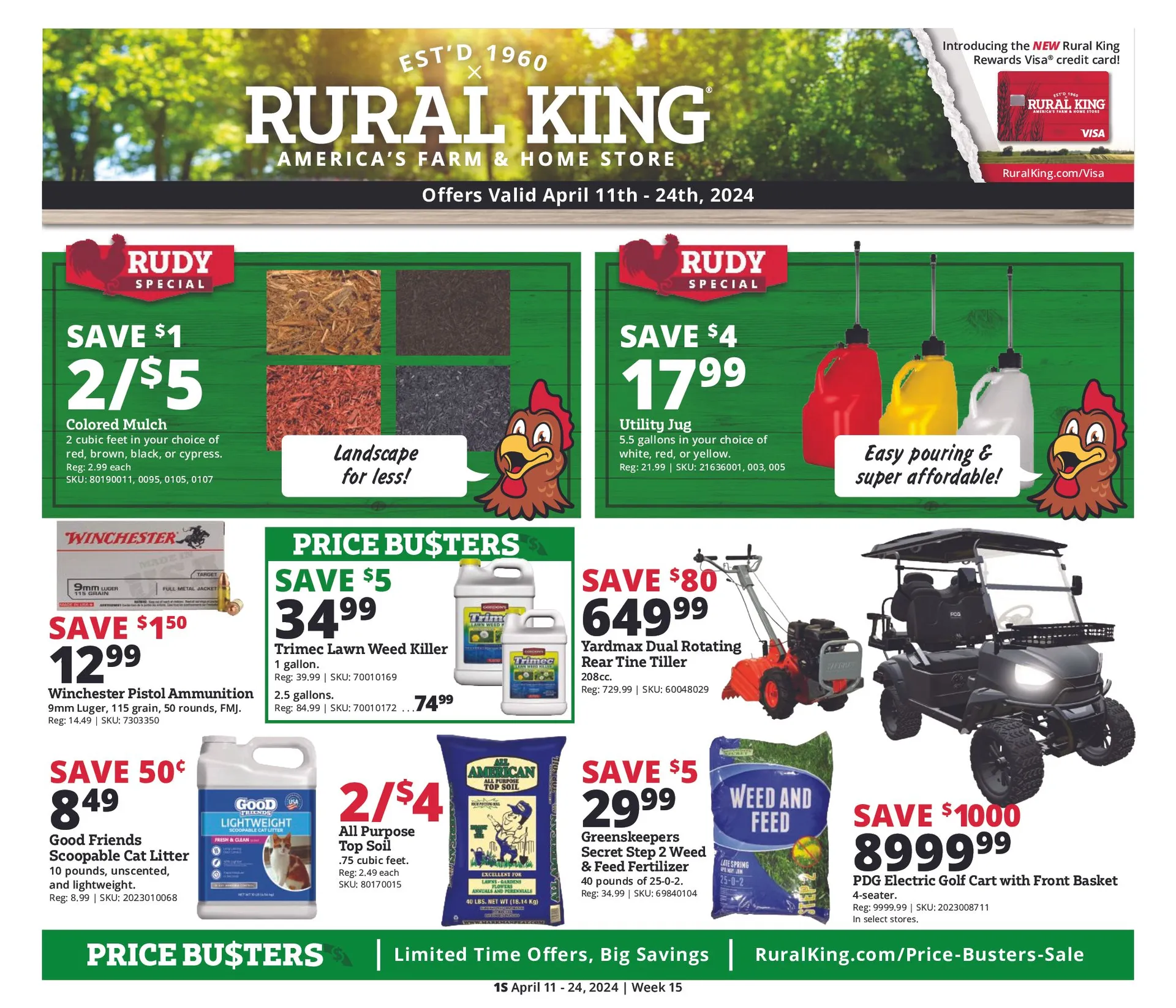 Weekly ad RURAL KING SALES from April 11 to April 24 2024 - Page 1
