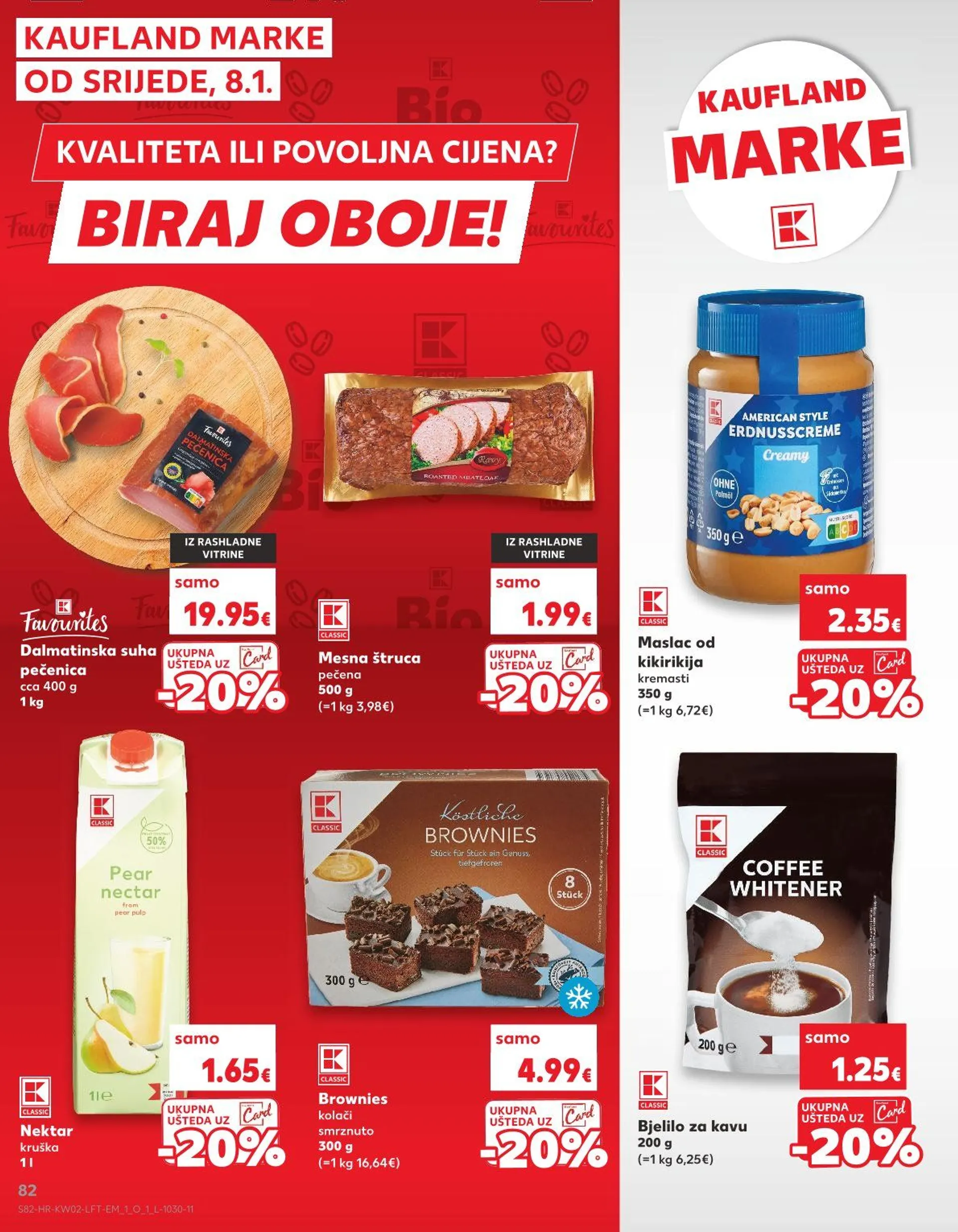 Katalog Kaufland Posebna ponuda trgovine od 8. siječnja do 14. siječnja 2025. - Pregled Stranica 82