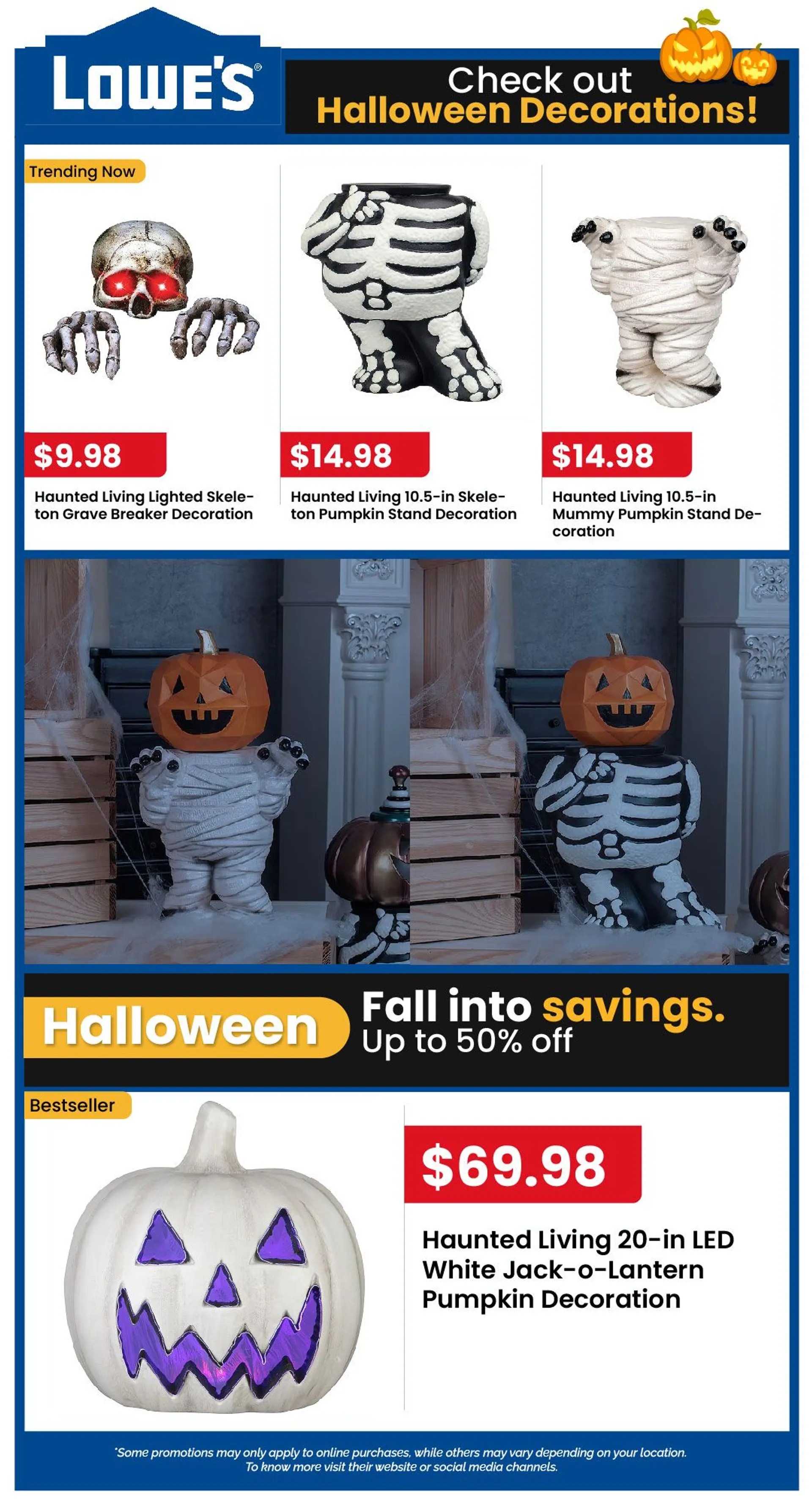 Weekly ad Lowe's Halloween sales from September 27 to October 31 2024 - Page 8