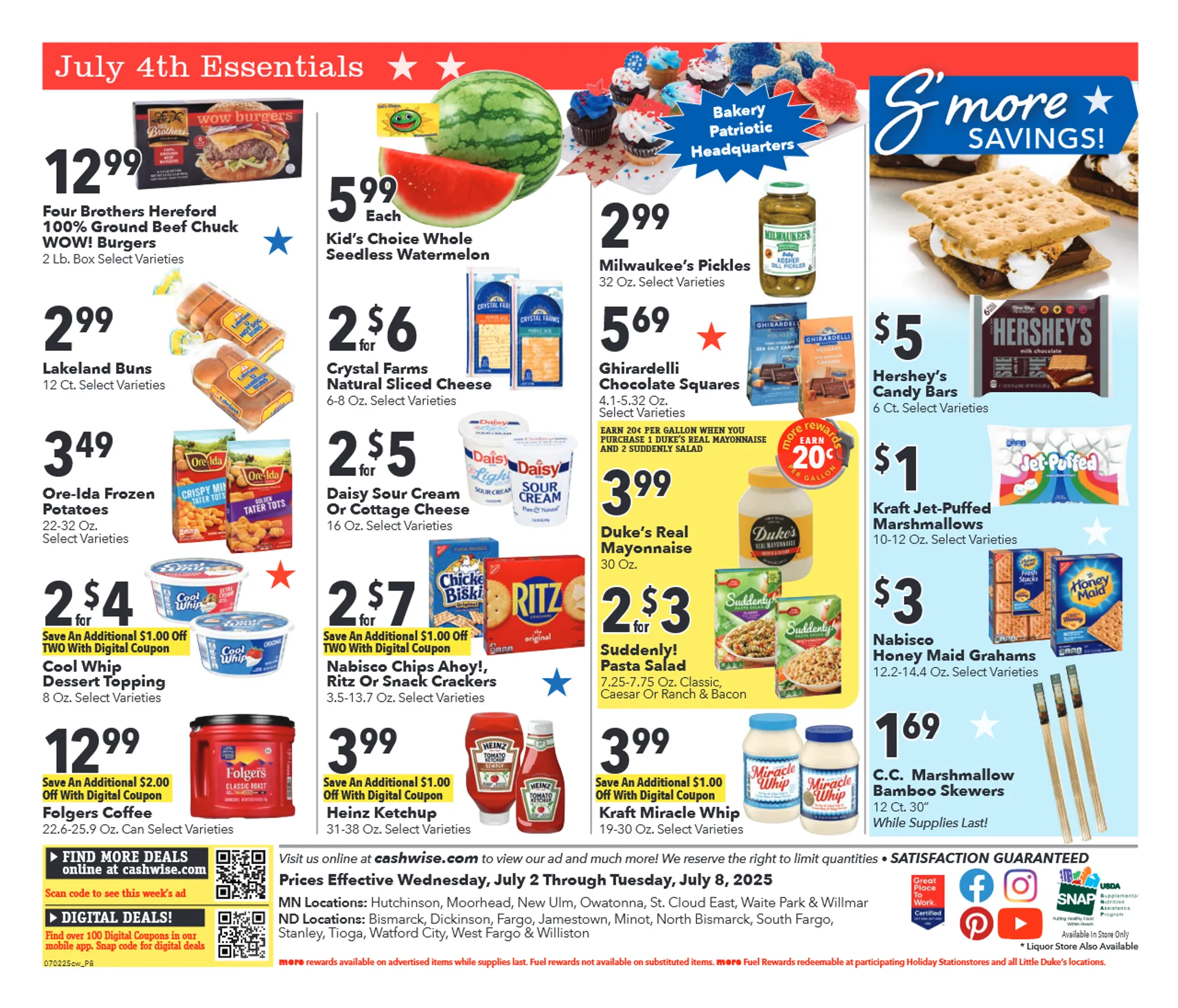 Weekly ad Cash Wise Sales from July 2 to July 11 2025 - Page 8