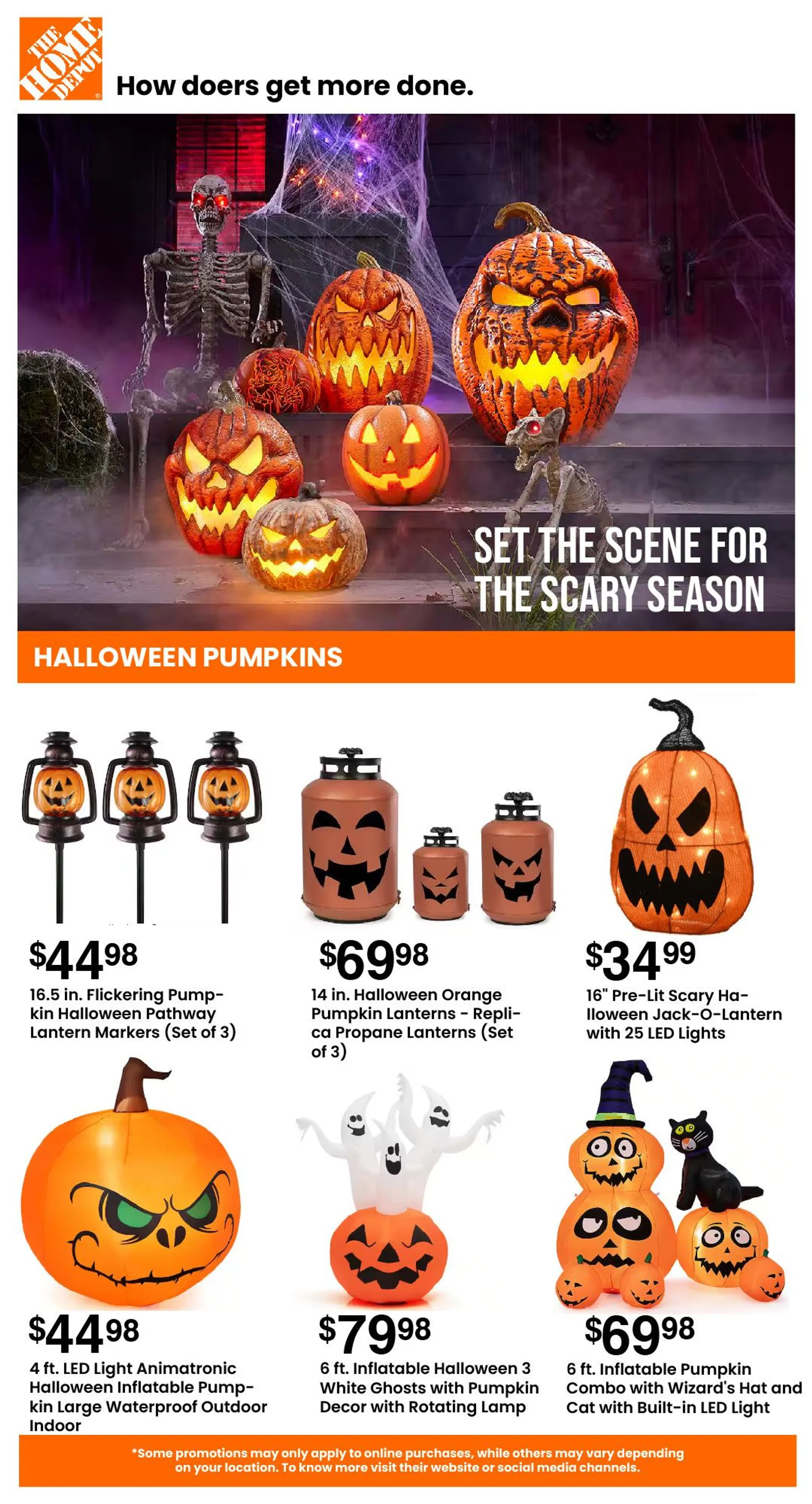 Weekly ad The Home Depot Halloween Big Discounts from September 13 to October 14 2024 - Page 8