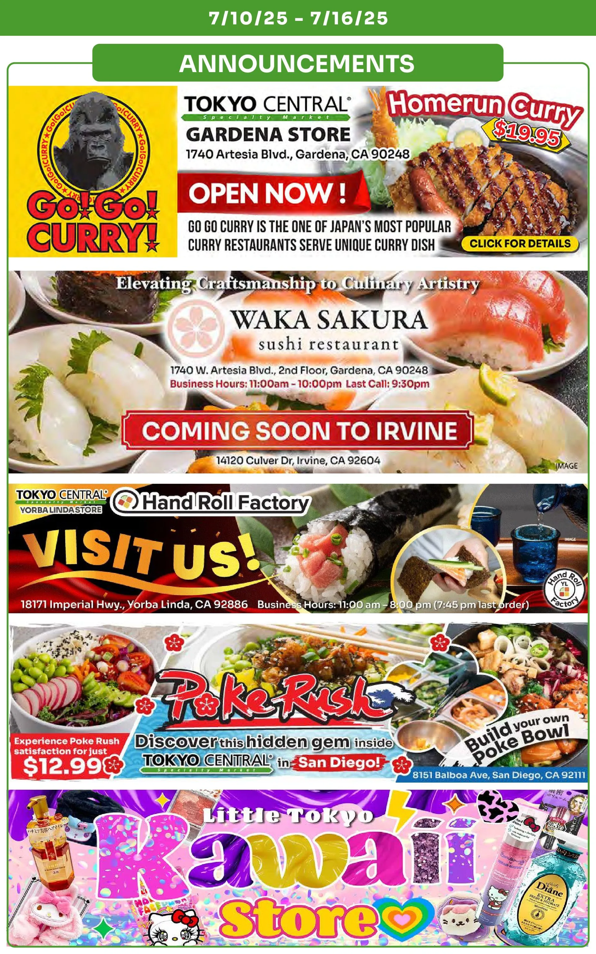 Weekly ad Tokyo Central Specialty Market Sales from July 10 to July 16 2025 - Page 9
