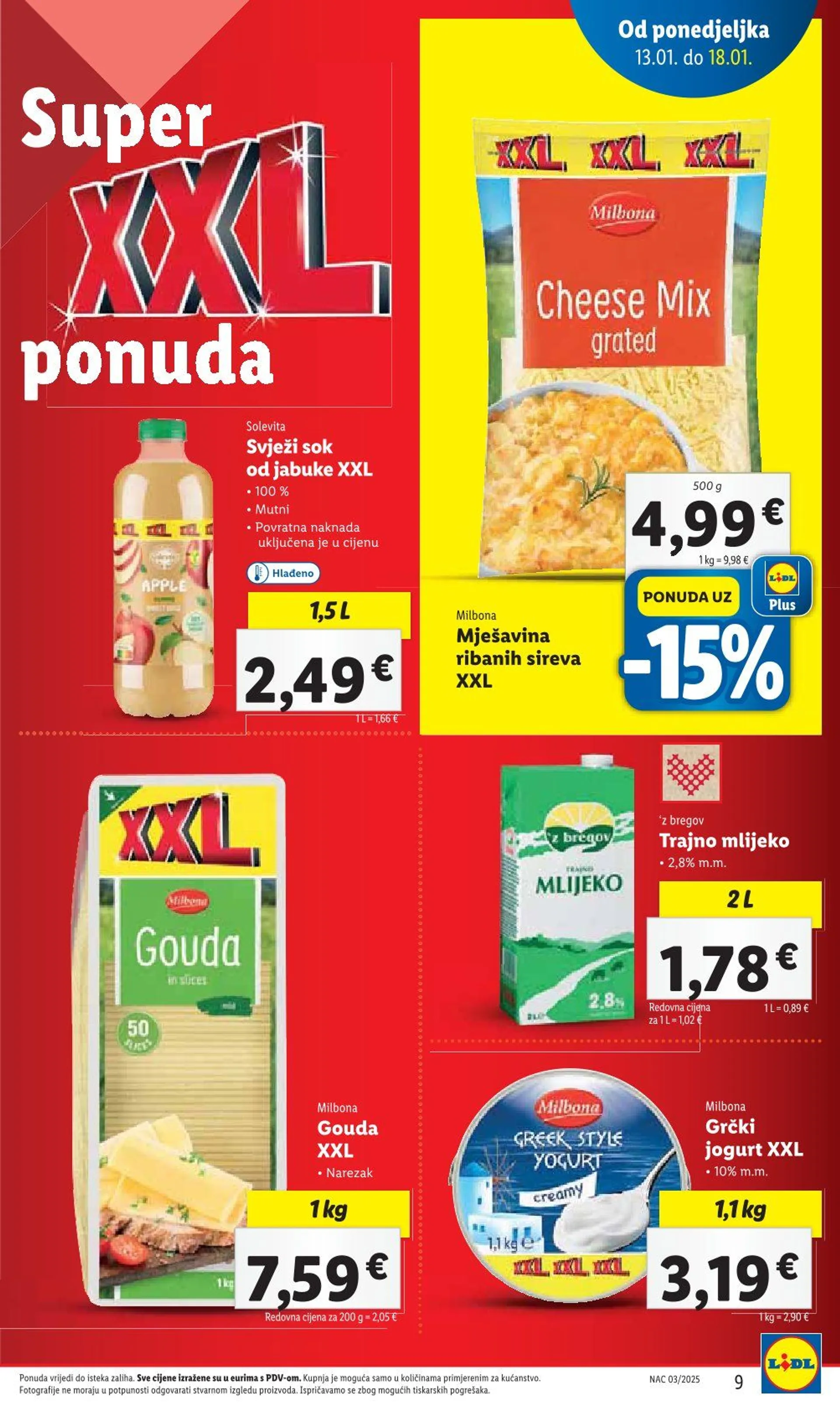 Katalog Lidl Posebna  od 13. siječnja do 18. siječnja 2025. - Pregled Stranica 9