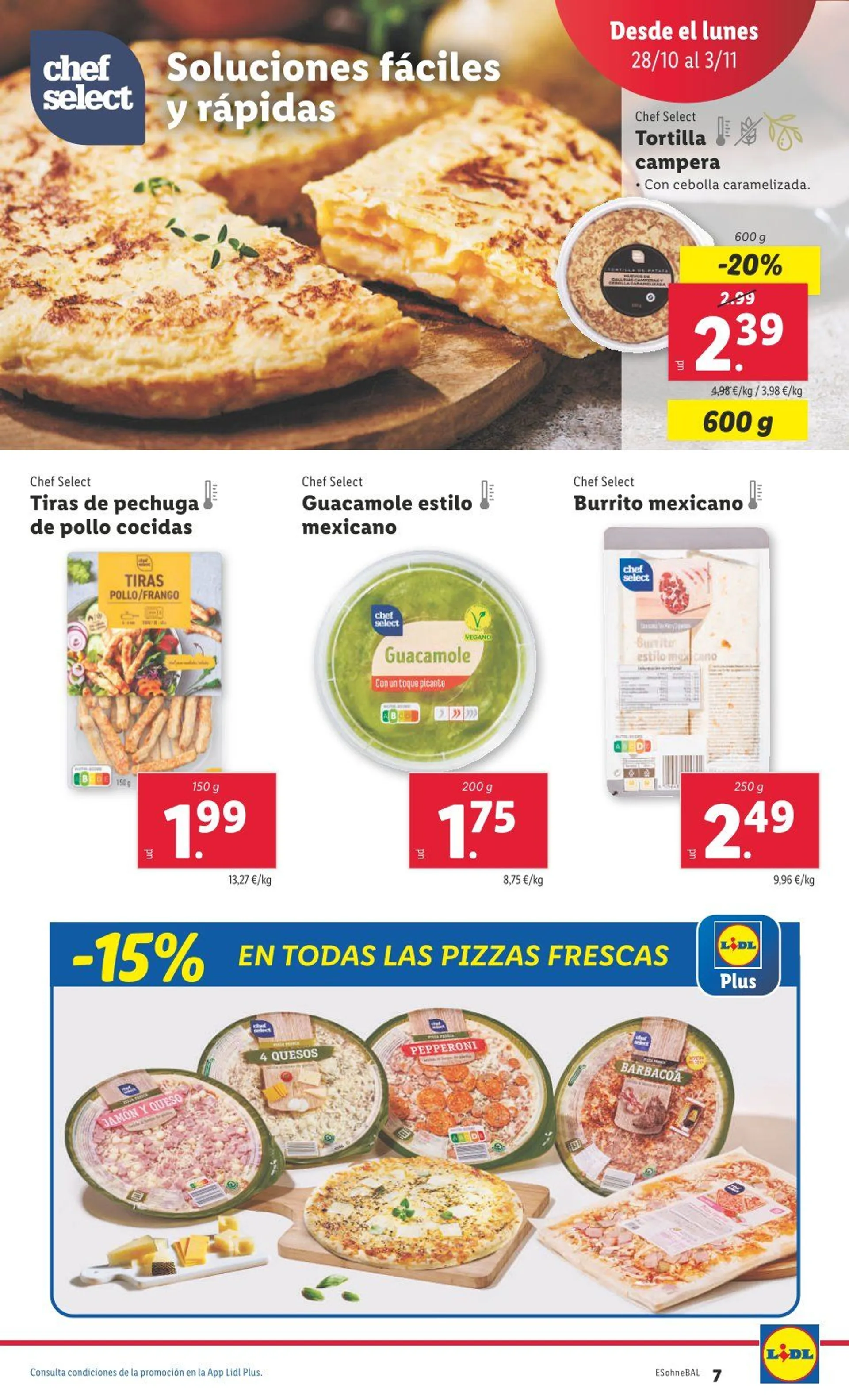 Catálogo de Lidl Ofertas 28 de octubre al 3 de noviembre 2024 - Página 9