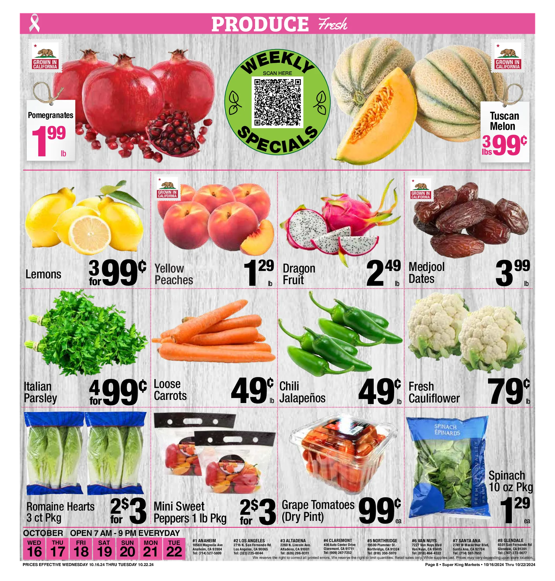 Weekly ad Super King Markets weekly ads from October 16 to October 22 2024 - Page 8