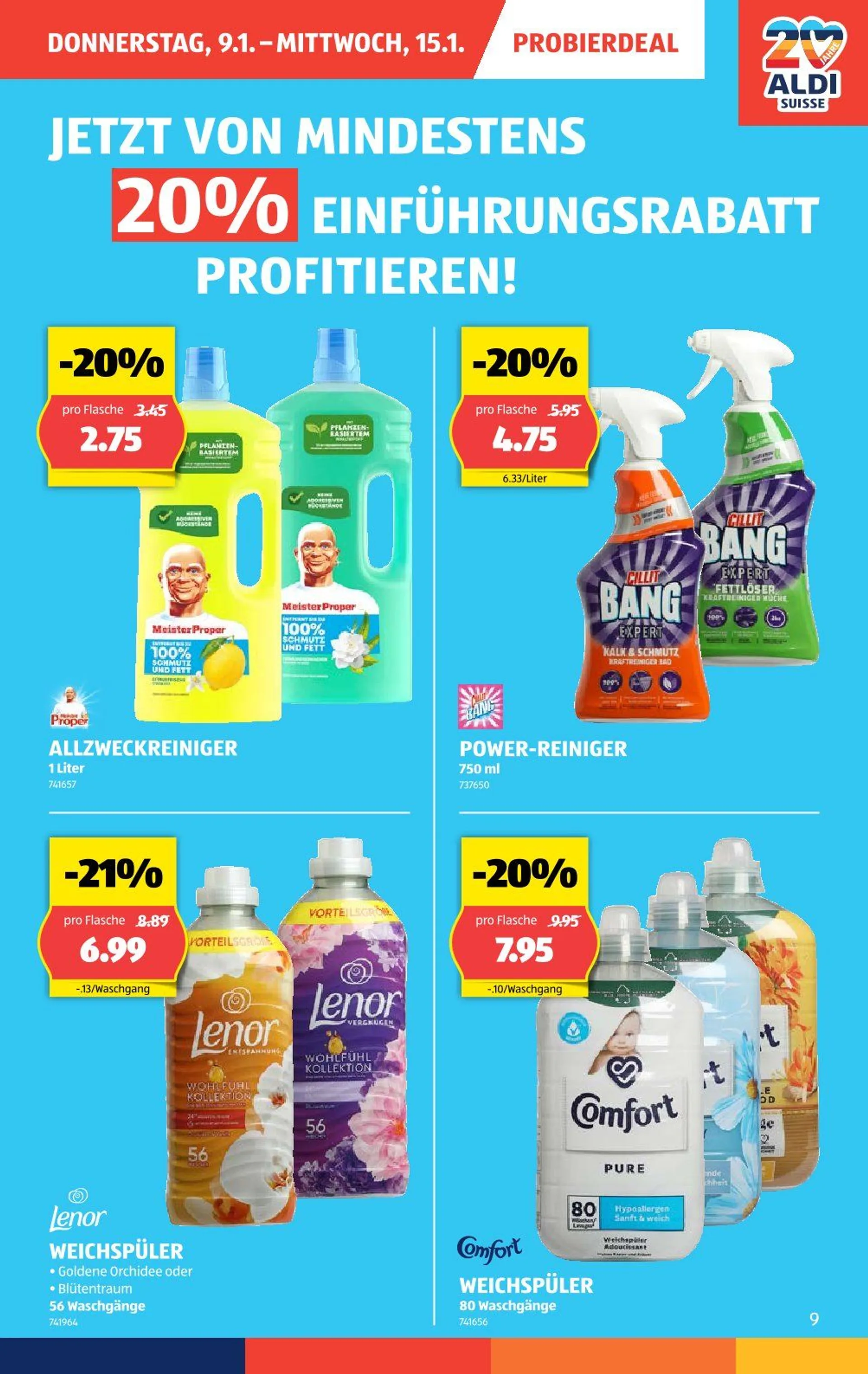 Aldi Prospekte von 16. Januar bis 22. Januar 2025 - Prospekt seite  9