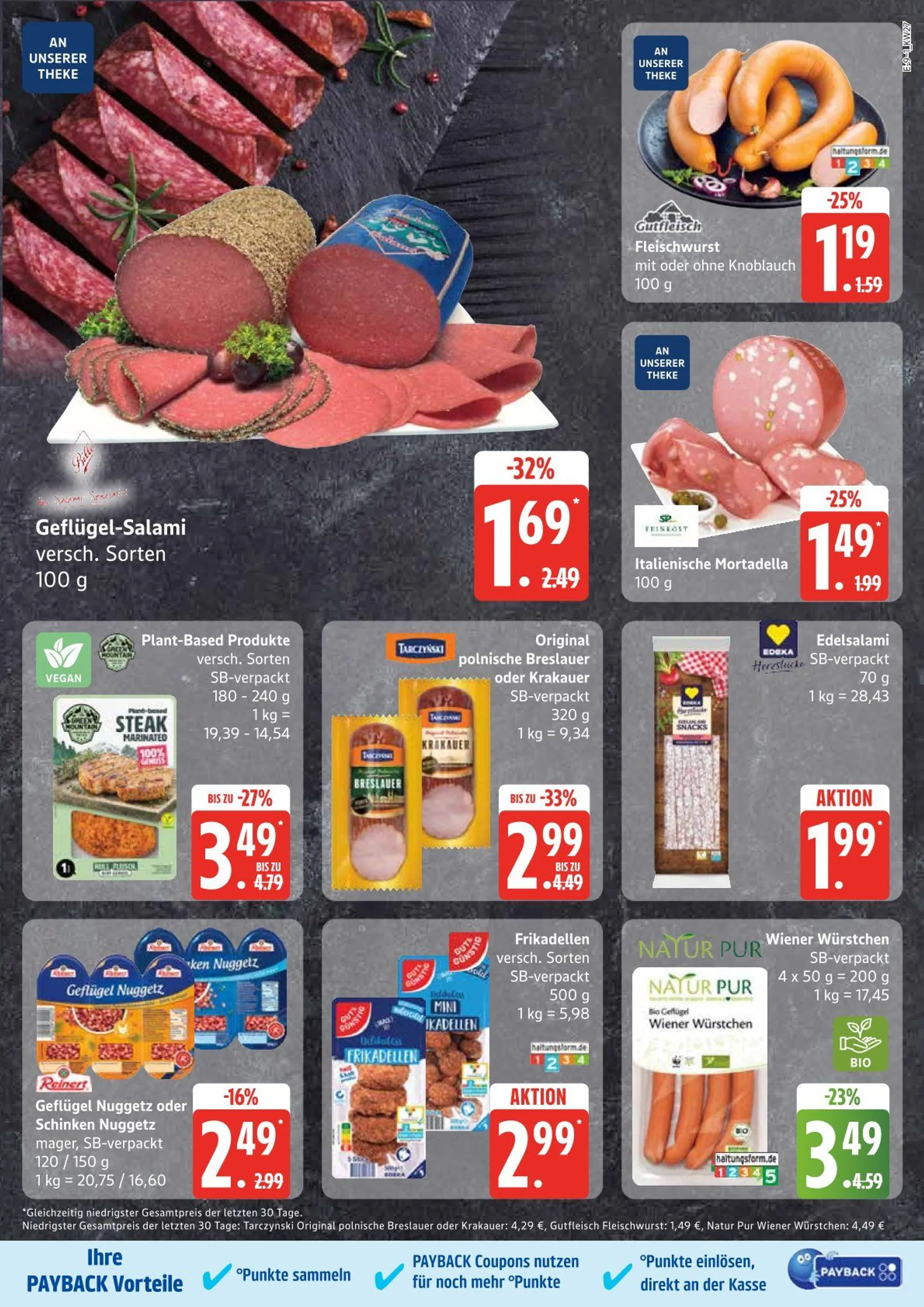 Edeka Prospekt von 30. Juni bis 5. Juli 2025 - Prospekt seite 7