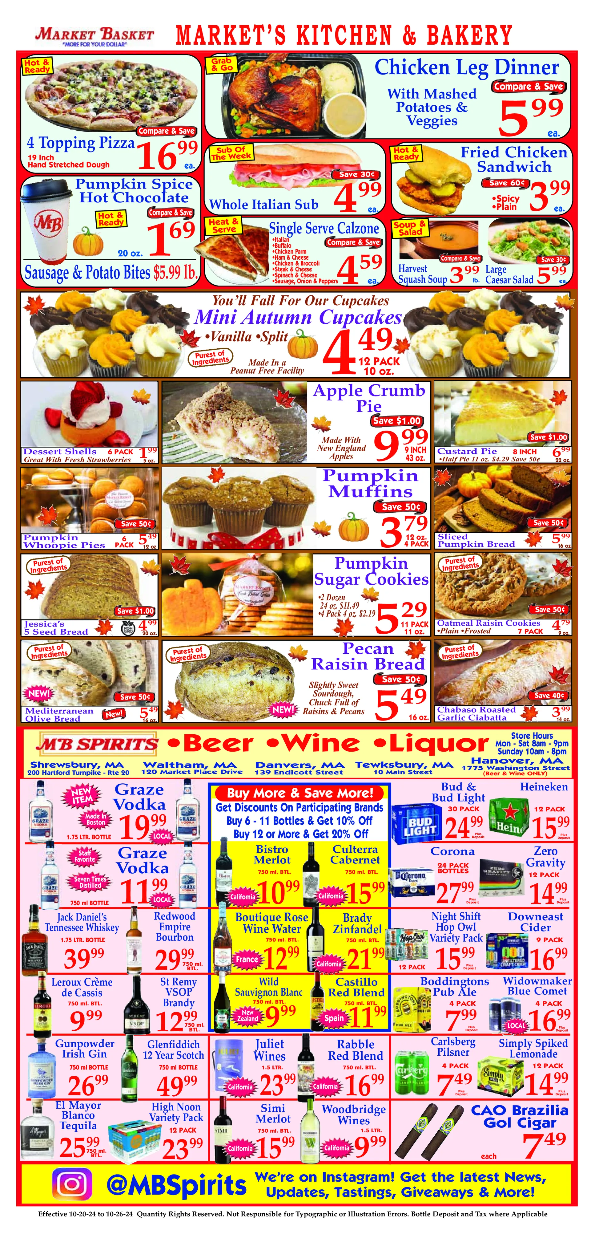 Weekly ad Market Basket sales from October 20 to October 26 2024 - Page 8