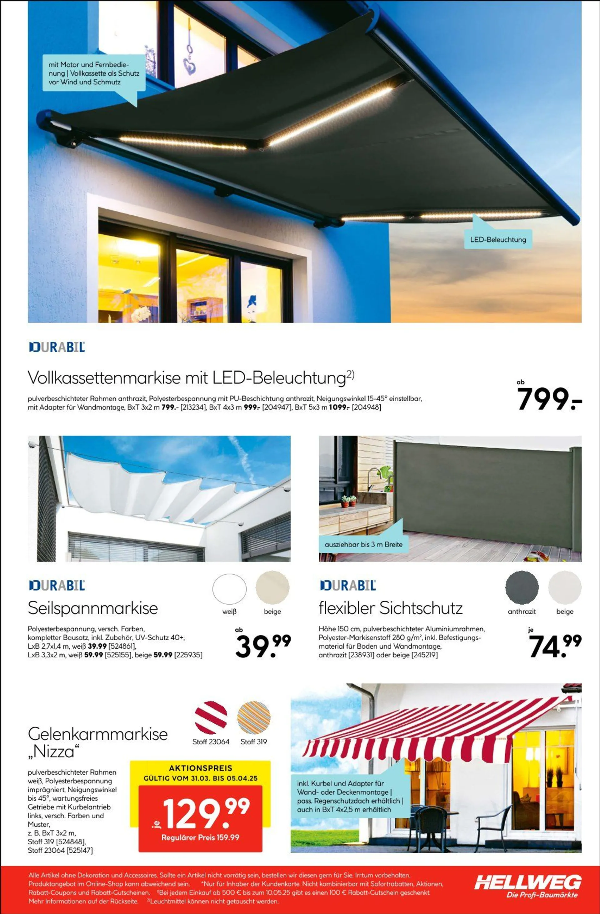 Hellweg Prospekte von 31. März bis 10. Mai 2025 - Prospekt seite 9