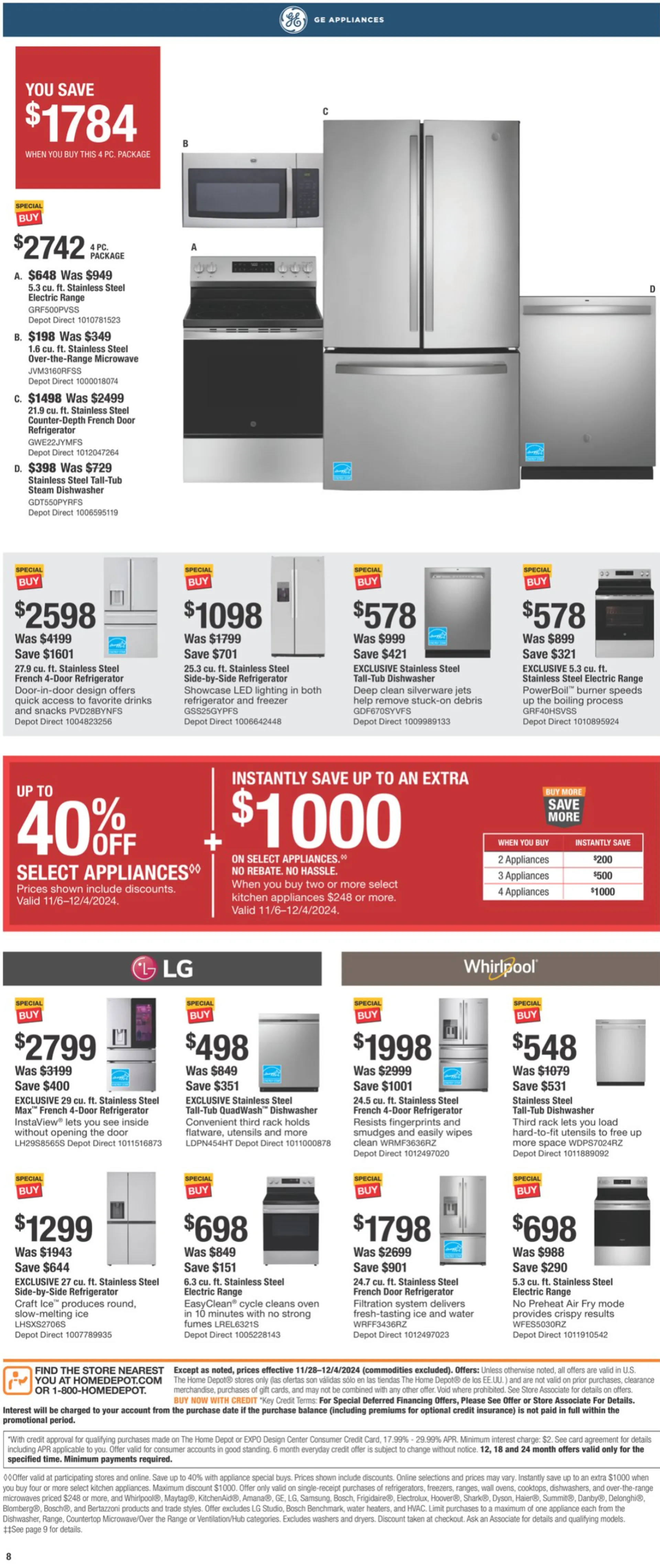 Weekly ad The Home Depot Weekly Ad from November 28 to December 4 2024 - Page 8