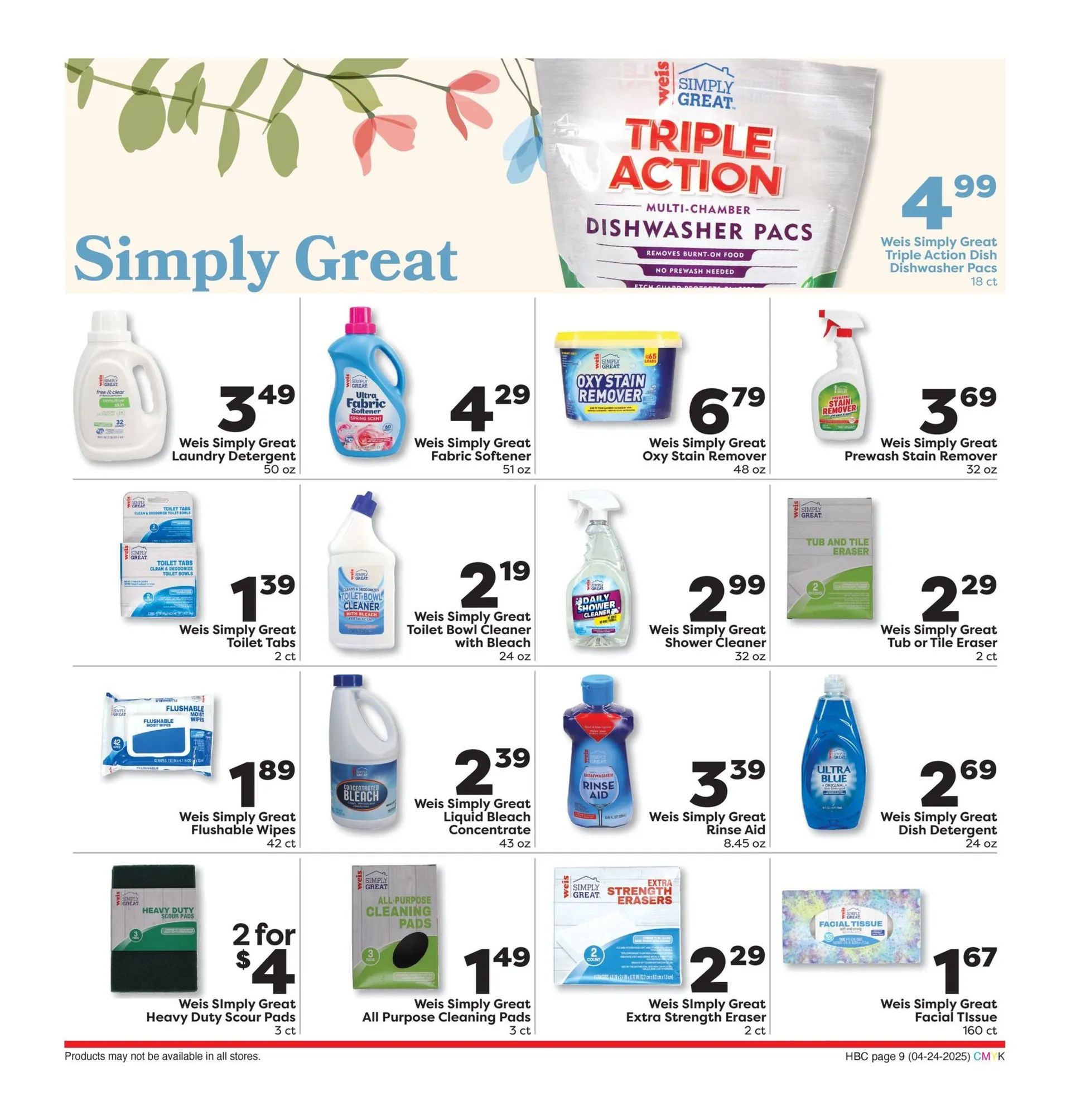 Weekly ad Weis Deals from April 30 to May 28 2025 - Page 9