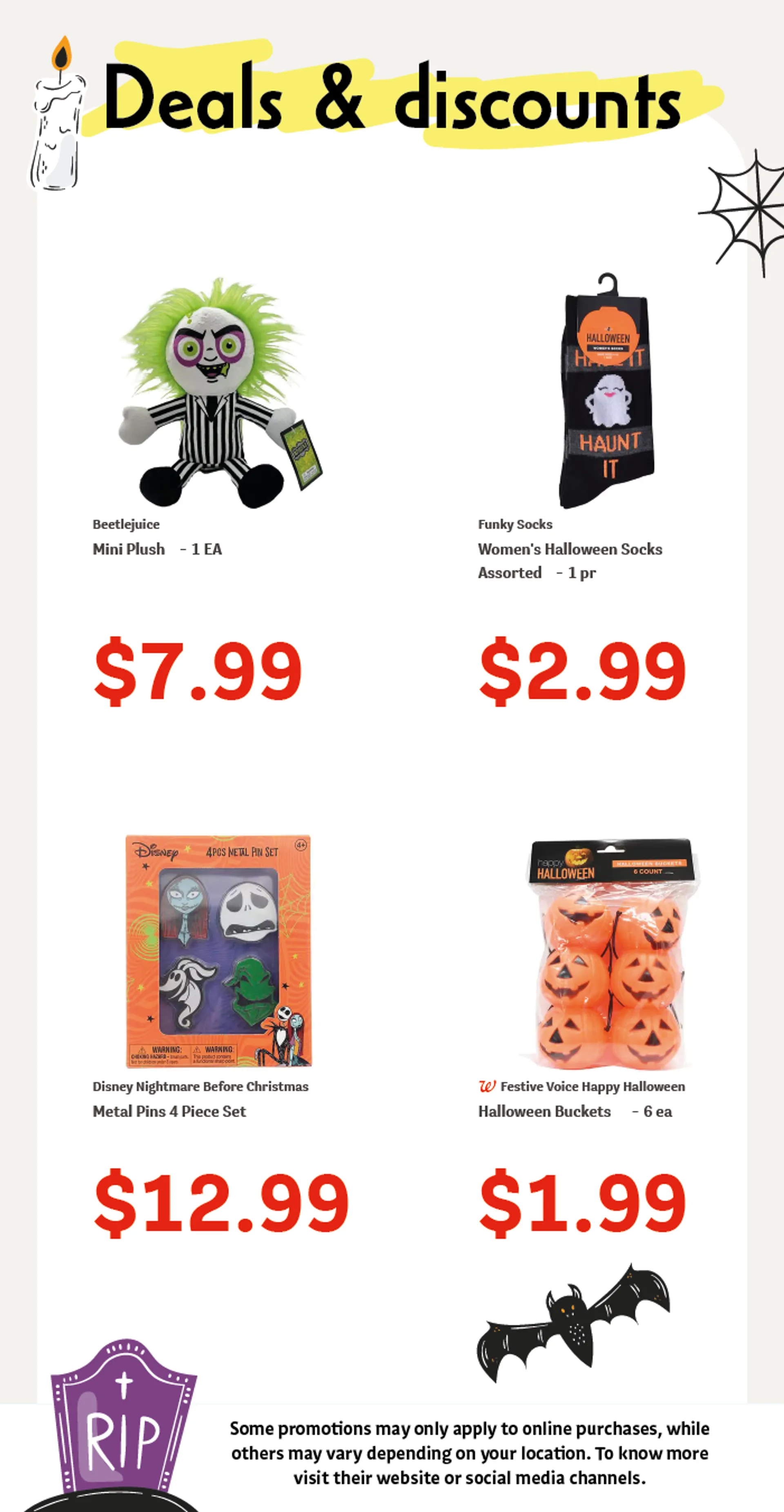 Weekly ad Walgreens Halloween Deals! from September 11 to October 5 2024 - Page 20