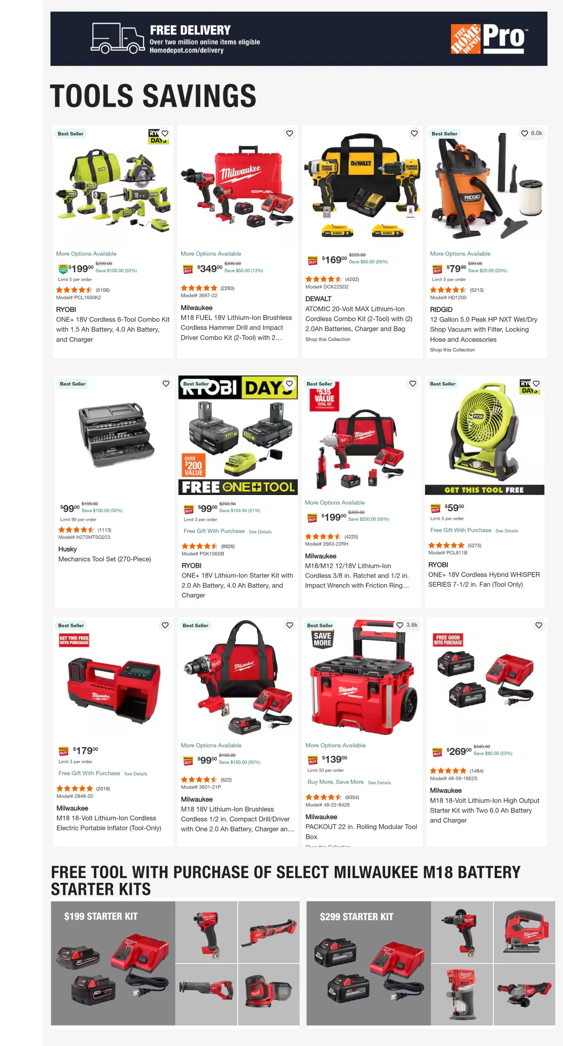 Weekly ad The Home Depot Weekly Ad from July 8 to July 14 2024 - Page 8