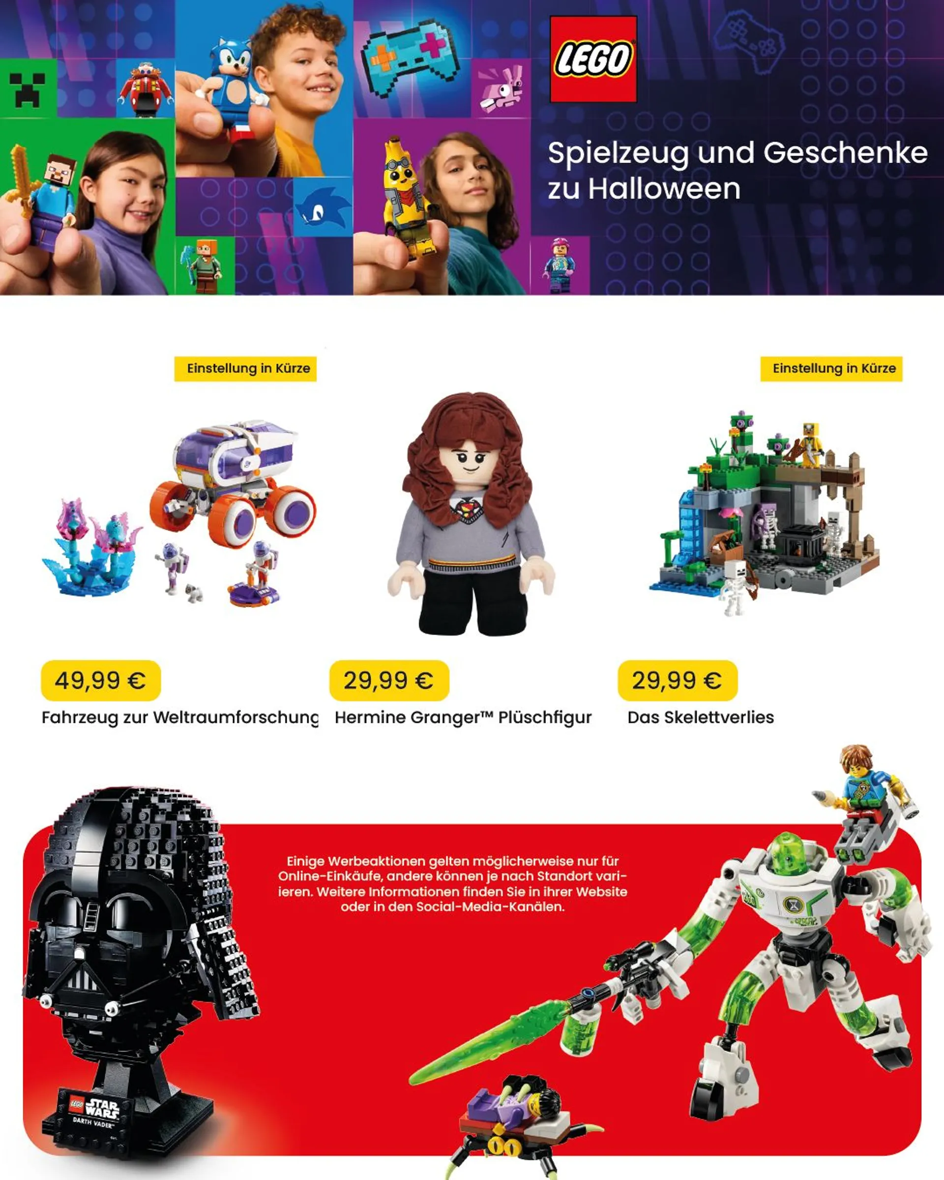 Lego Halloween Prospekte von 8. Oktober bis 31. Oktober 2024 - Prospekt seite 10