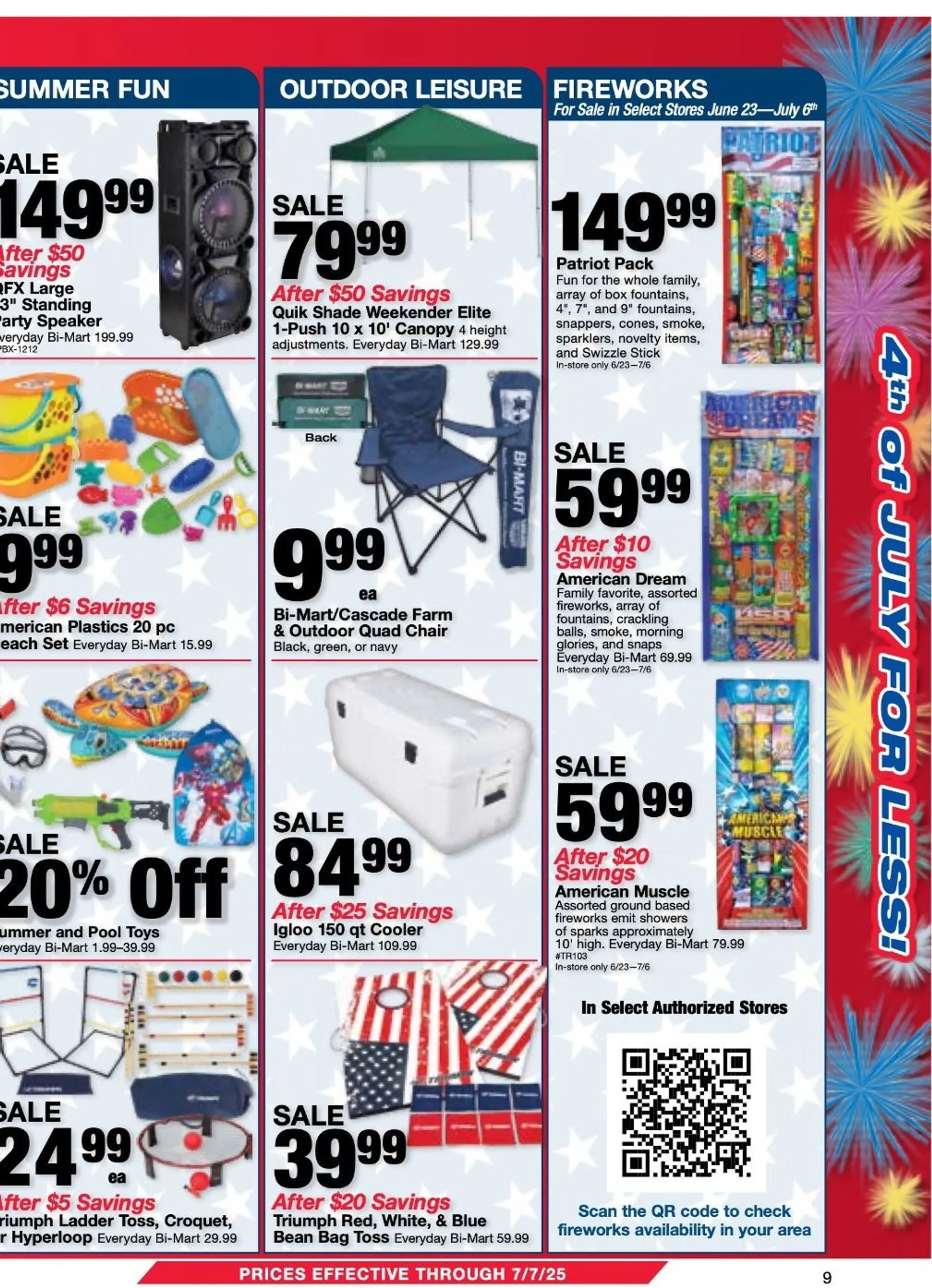 Weekly ad Bi - Mart Deals from June 17 to July 7 2025 - Page 9