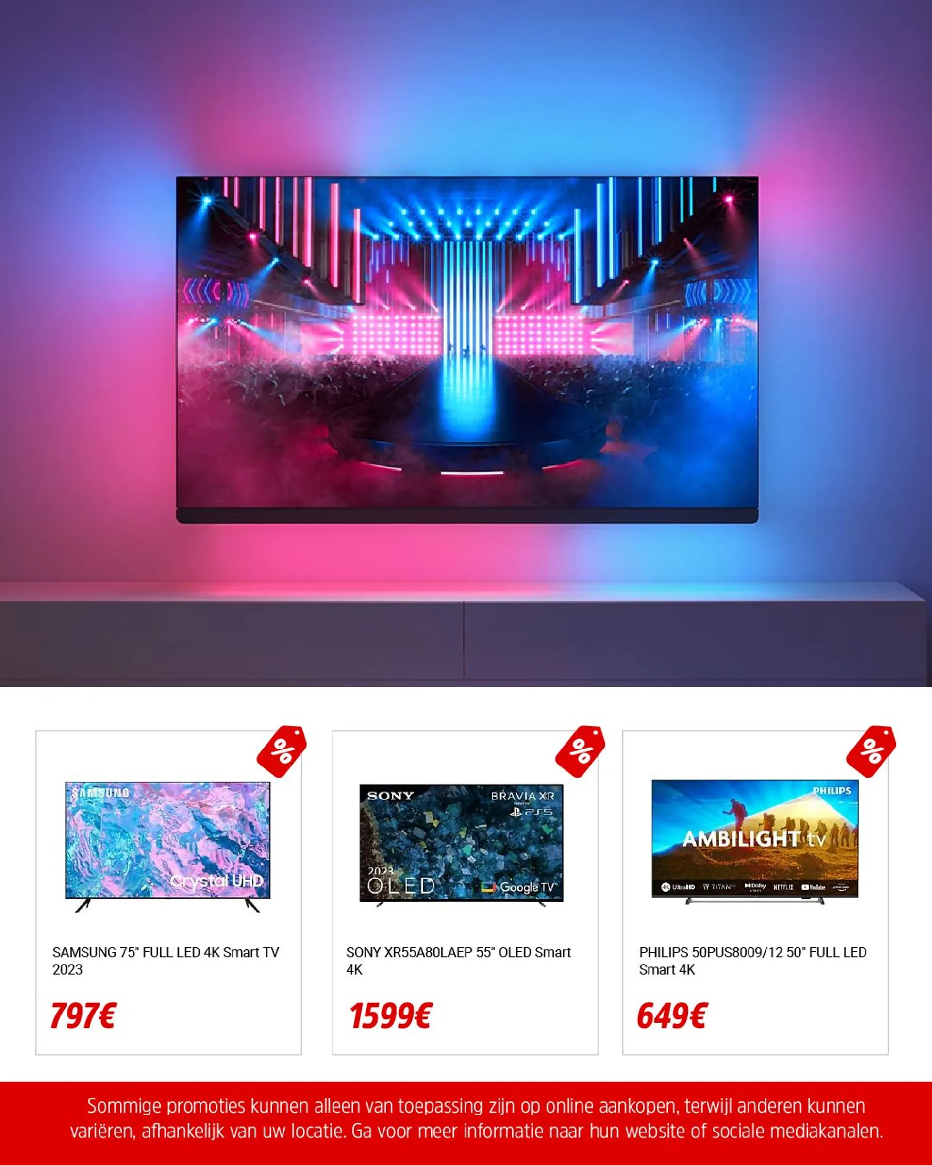 Speciale promoties van MediaMarkt van 22 oktober tot 5 november 2024 - folder pagina 8