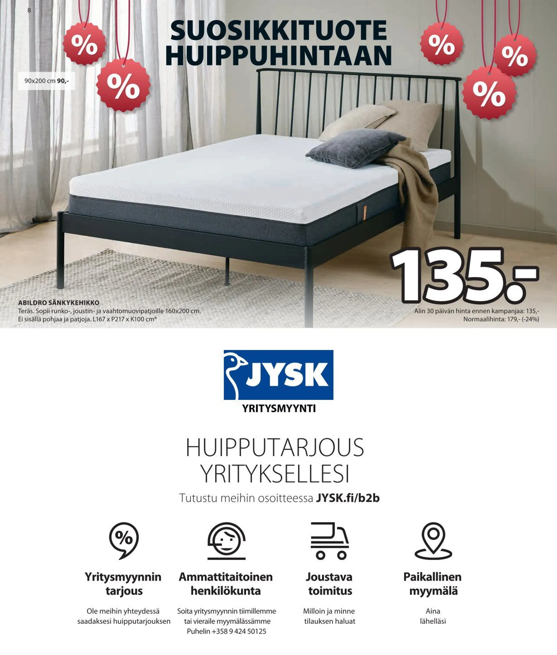 JYSK Tarjoukset voimassa alkaen 8. tammikuuta - 12. tammikuuta 2025 - Tarjouslehti sivu 9