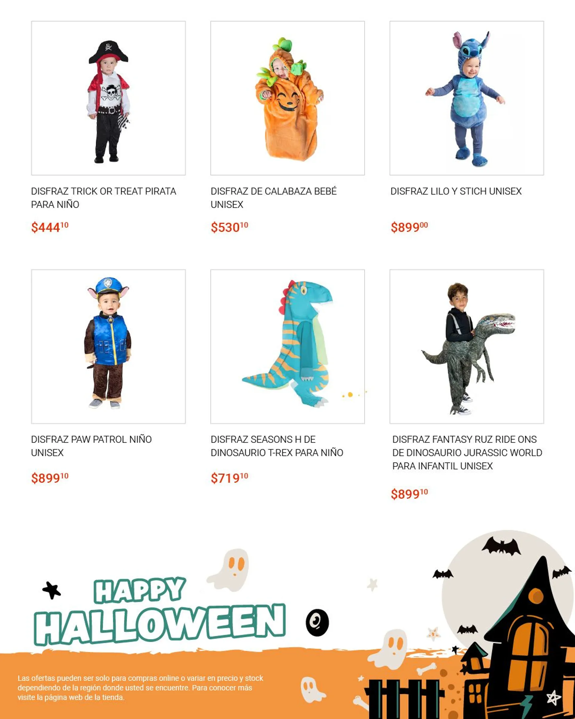 Catálogo de Ofertas y descuentos de Halloween 6 de septiembre al 30 de septiembre 2024 - Pagina 8