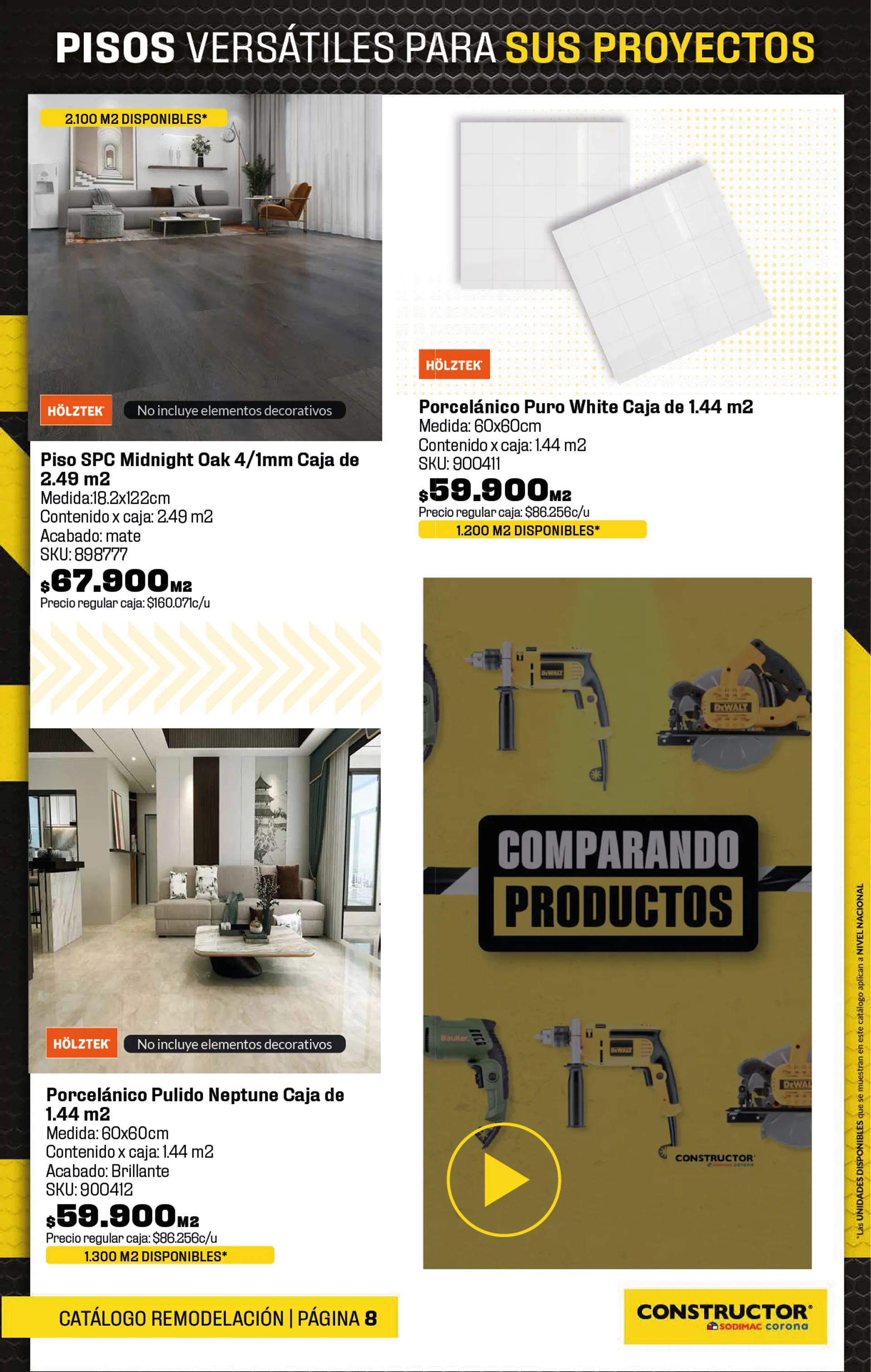 Catalogo de Grandes ofertas Construcción 20 de septiembre al 15 de octubre 2024 - Pag 8