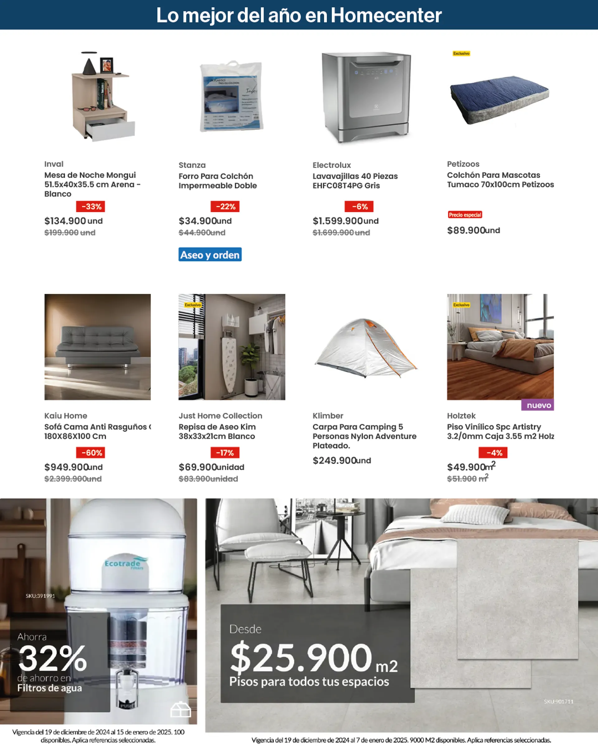 Catalogo de Homecenter Ofertas semanale 27 de diciembre al 10 de enero 2025 - Pag 20