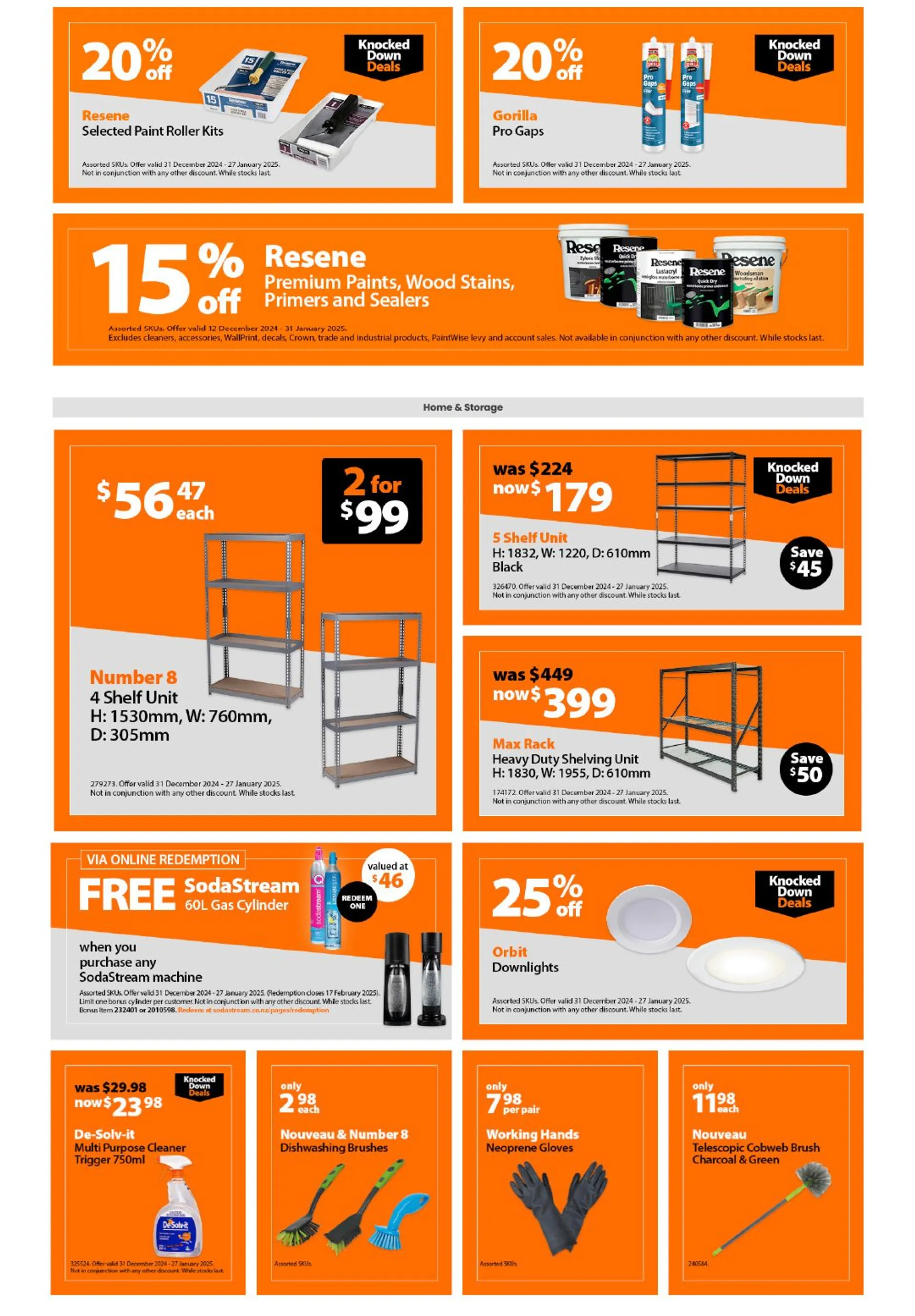 Mitre 10 Weekly Offers from 17 January to 27 January 2025 - Catalogue Page 8