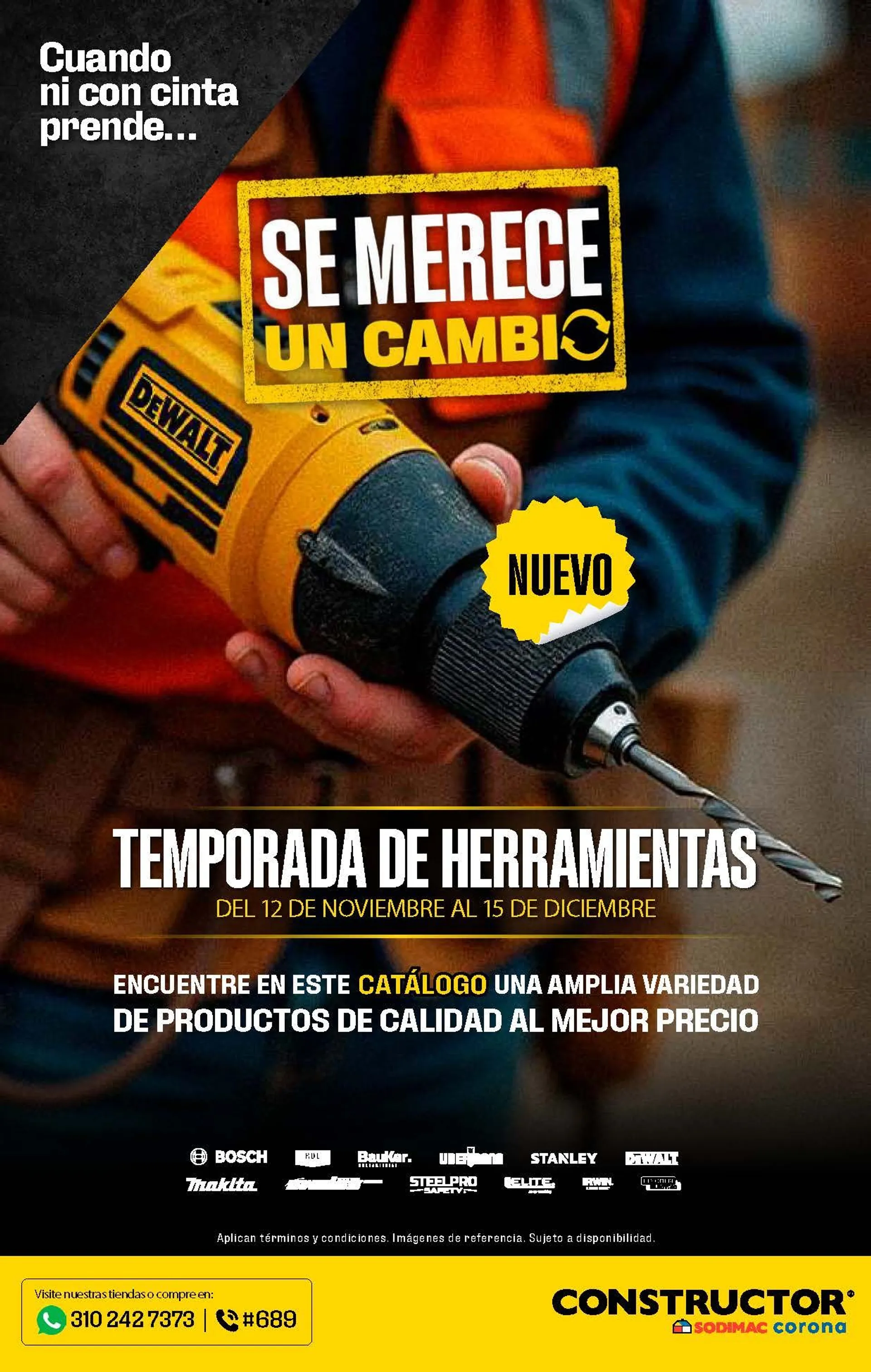 Catalogo de Homecenter Catalogo de herramientas 3 de diciembre al 15 de diciembre 2024 - Pag 1