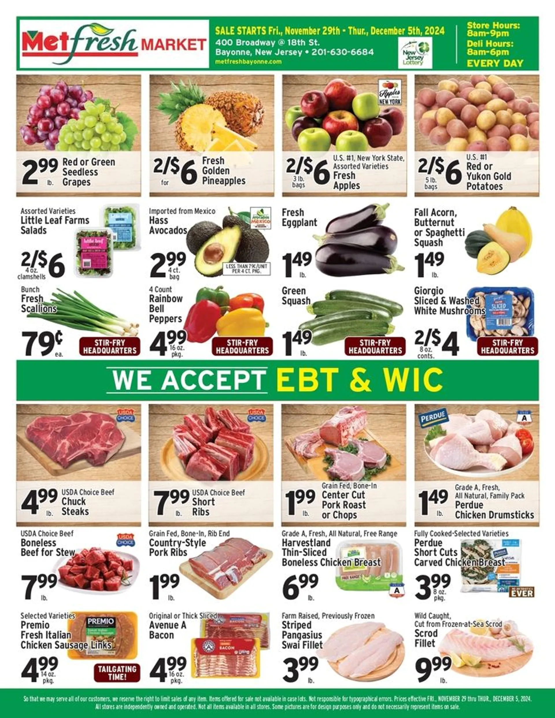 Weekly ad Met Foodmarkets Deals from December 2 to December 5 2024 - Page 