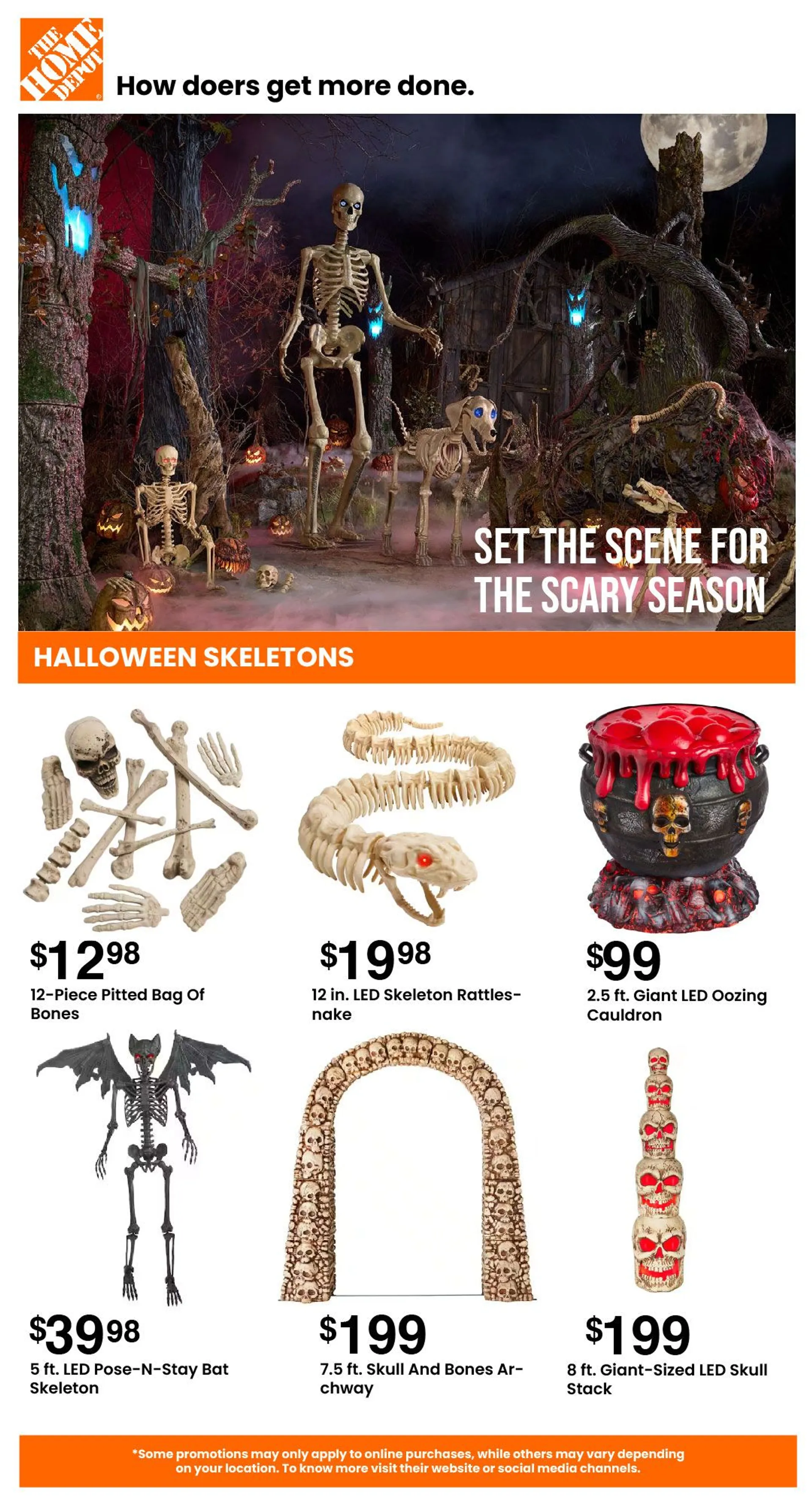 Weekly ad The Home Depot Halloween Big Discounts from September 13 to October 14 2024 - Page 9