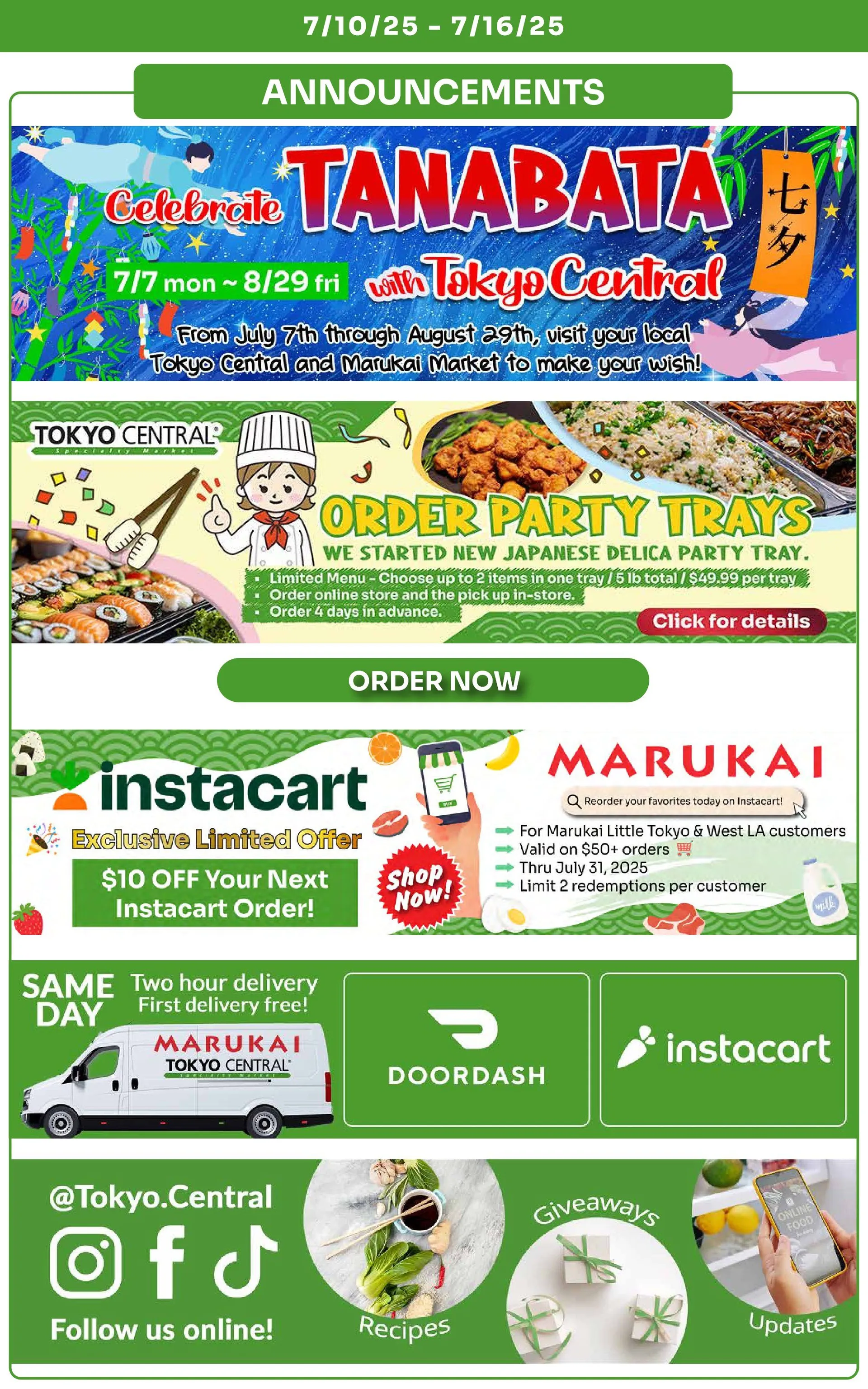 Weekly ad Tokyo Central Specialty Market Sales from July 10 to July 16 2025 - Page 10
