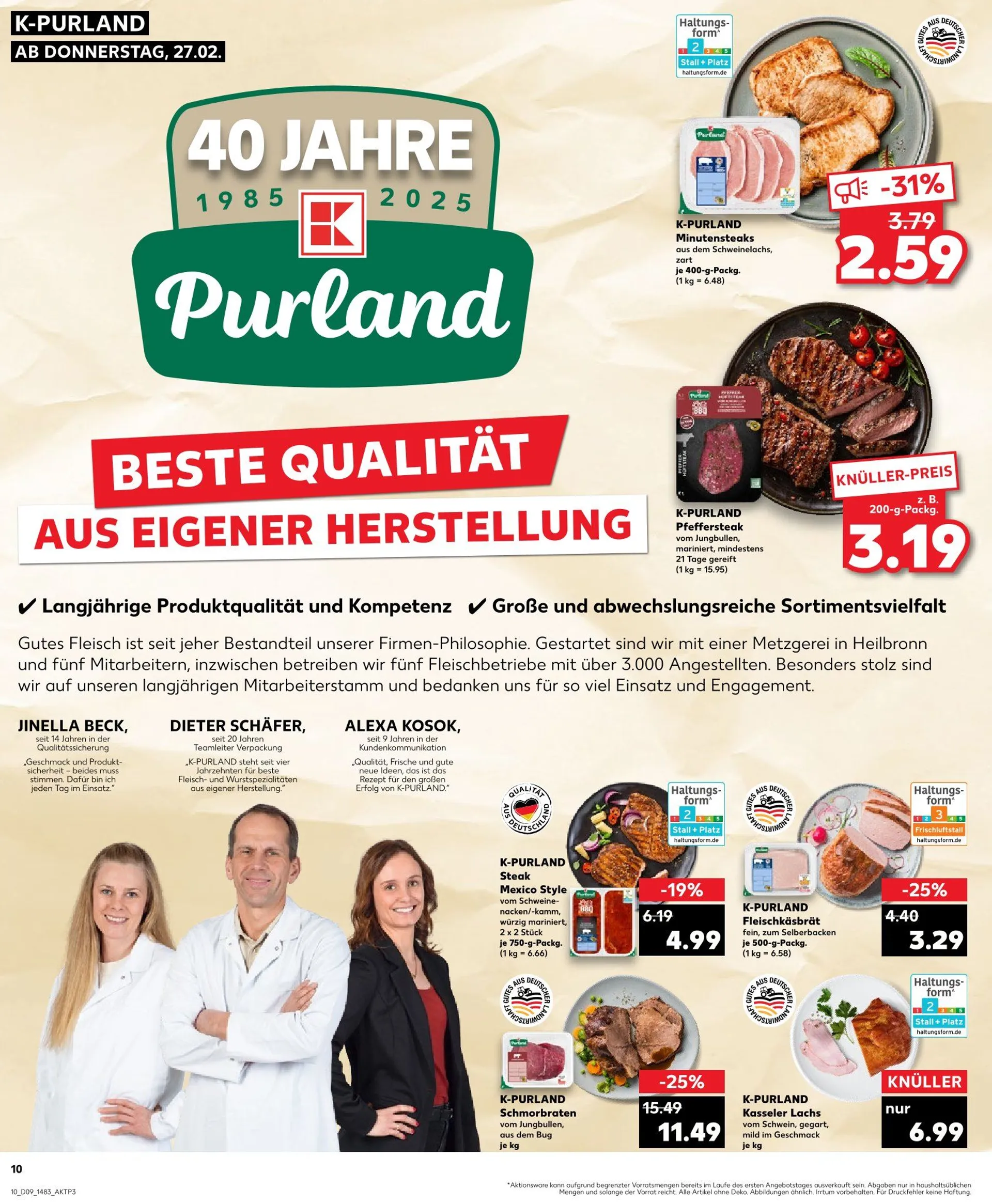 Kaufland Prospekt von 24. Februar bis 5. März 2025 - Prospekt seite 9