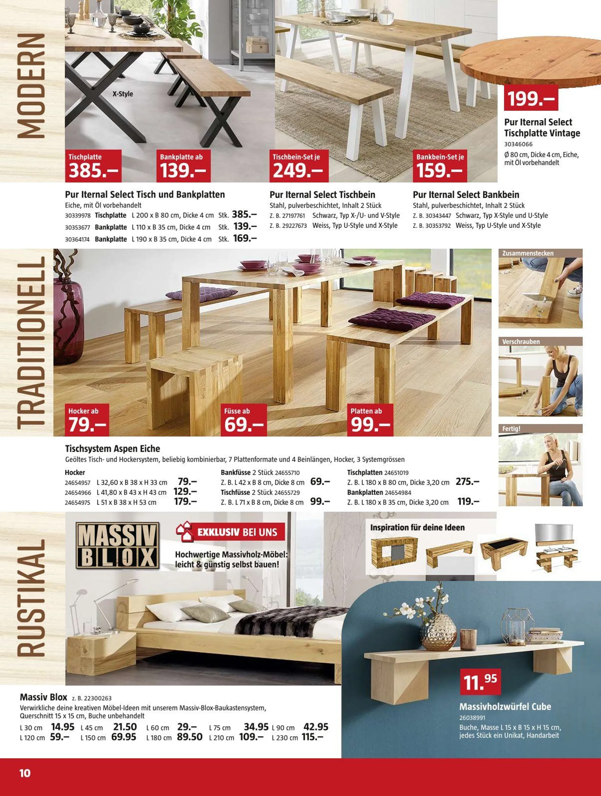 Bauhaus Prospekt von 27. Januar bis 23. Februar 2025 - Prospekt seite  10