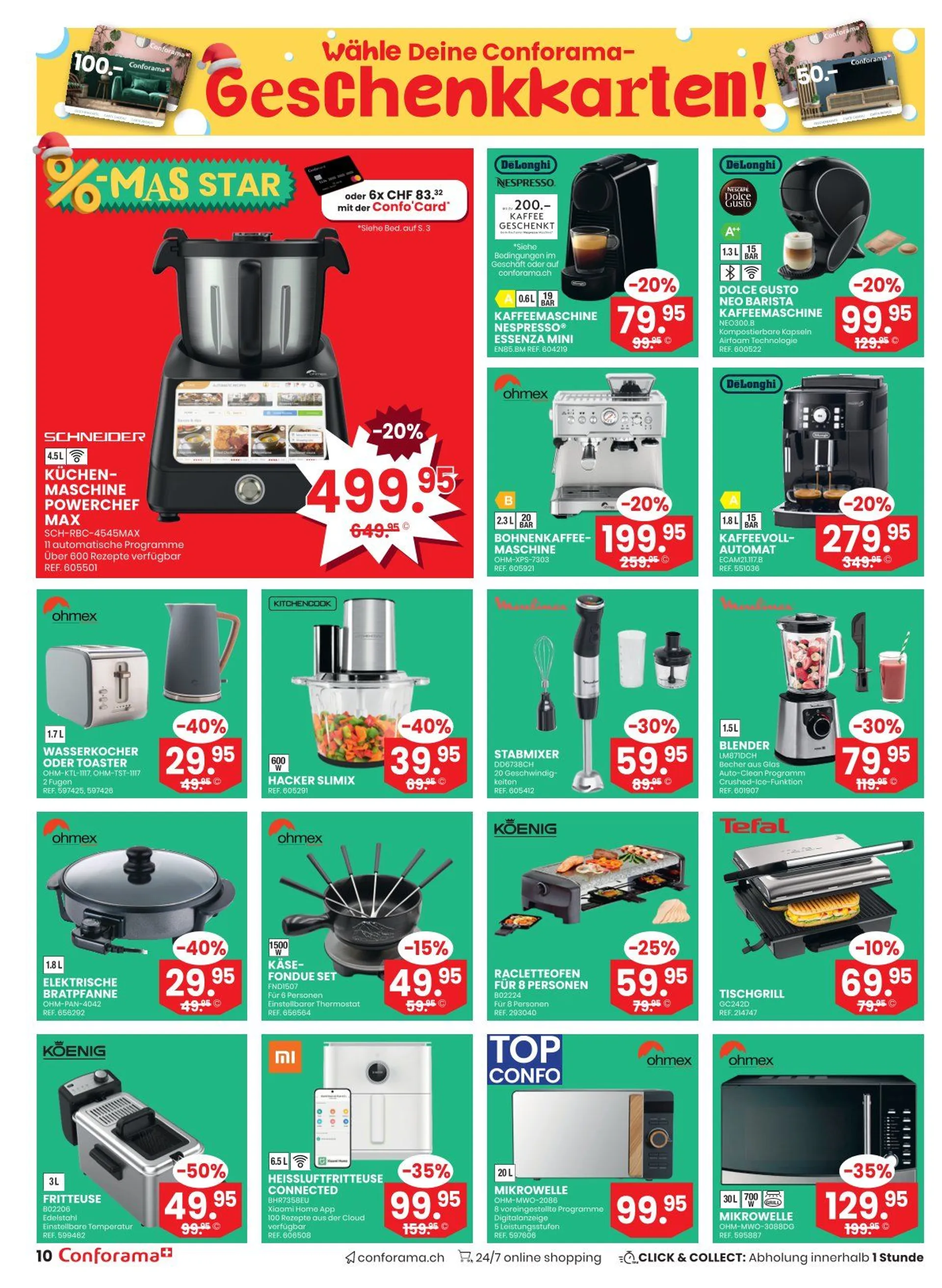 Conforama Prospekt von 19. Dezember bis 30. Dezember 2024 - Prospekt seite  10