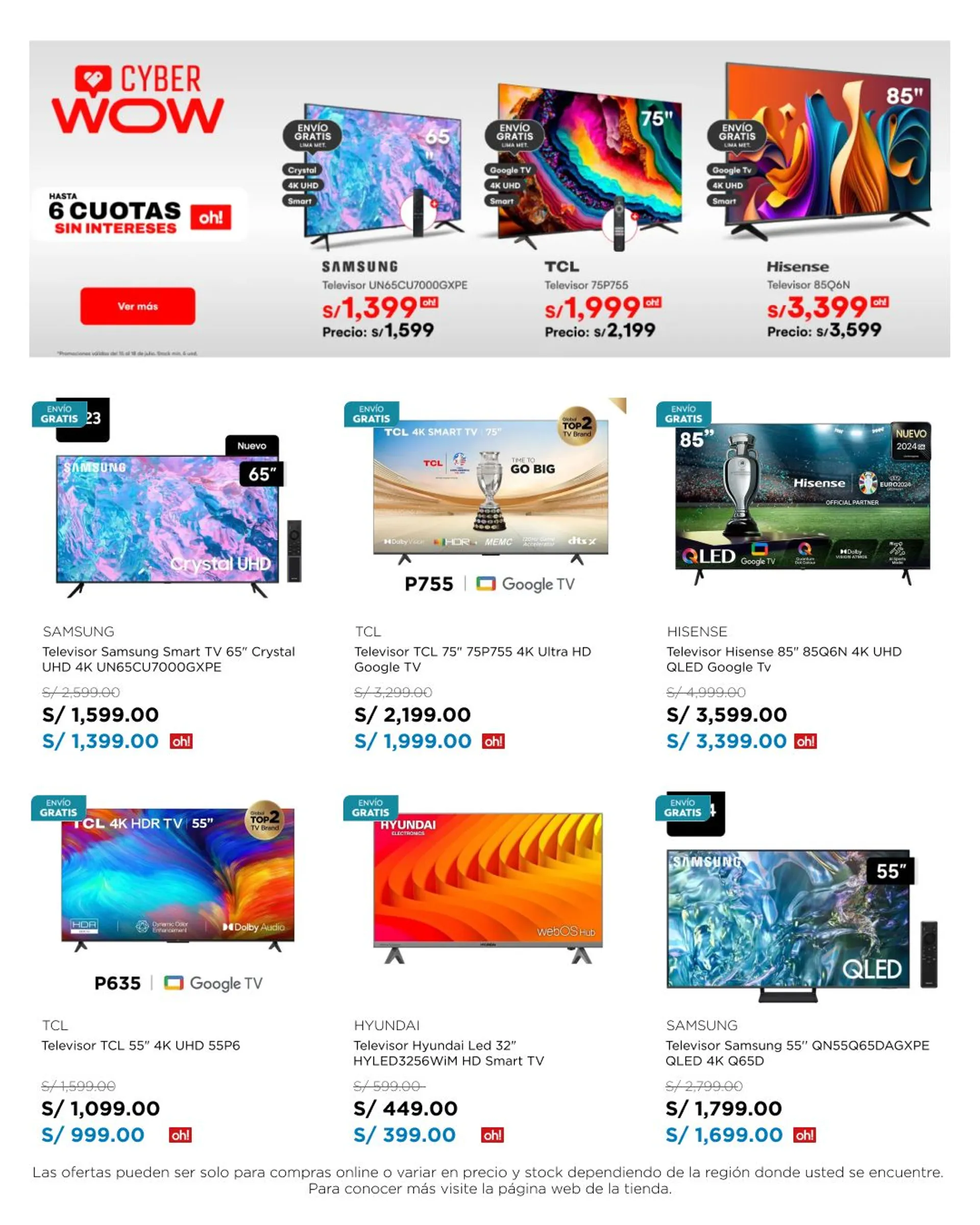 Catalogo de OFERTAS DE CYBER WOW 15 de julio al 18 de julio 2024 - Pag 9